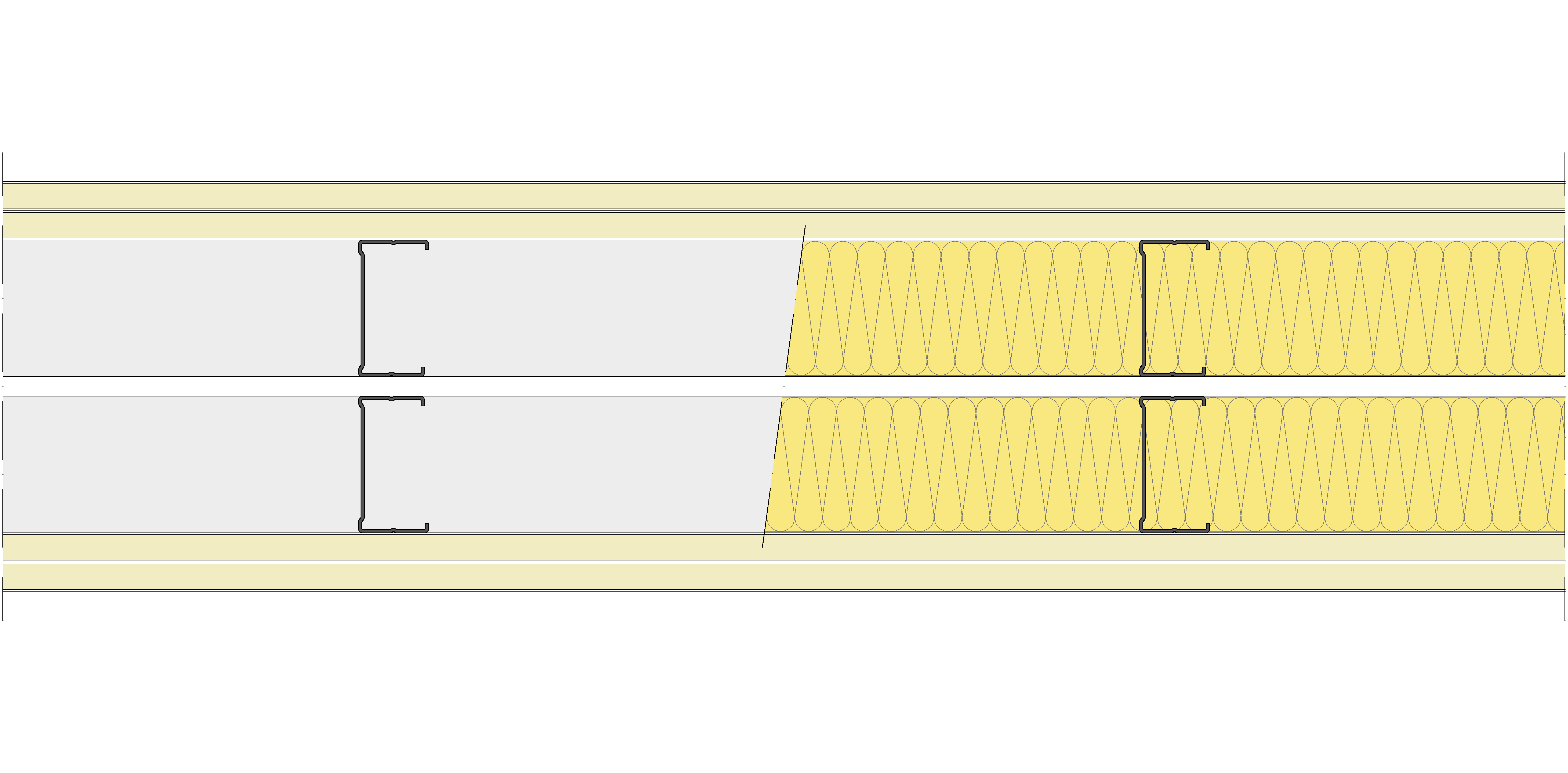 Tabique Pladur® 200/400 (70-35+e+70-35) 4N 2MW Libre