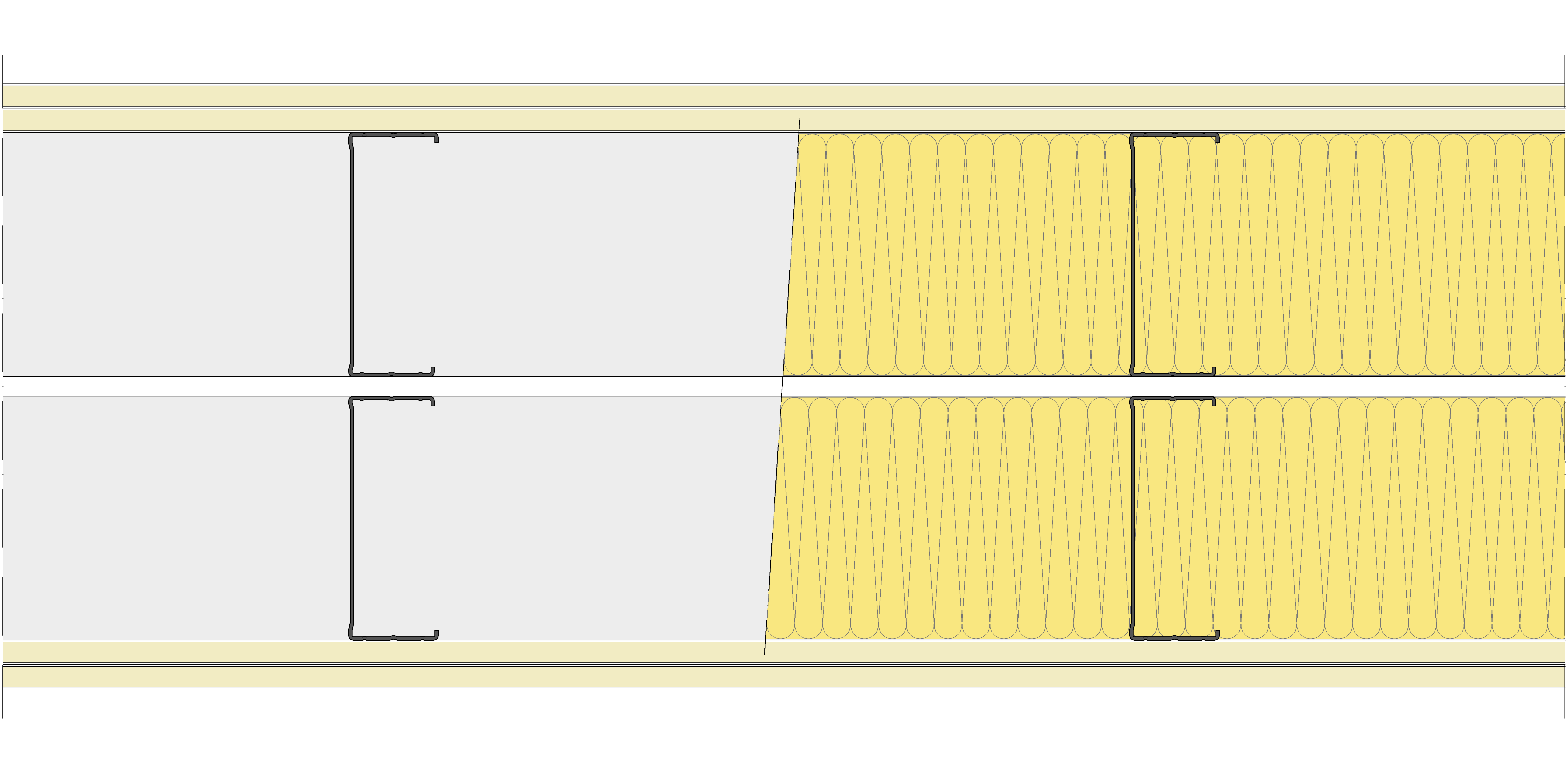 Tabique Pladur® 300/400 (125-45+e+125-45) 4N 2MW Libre