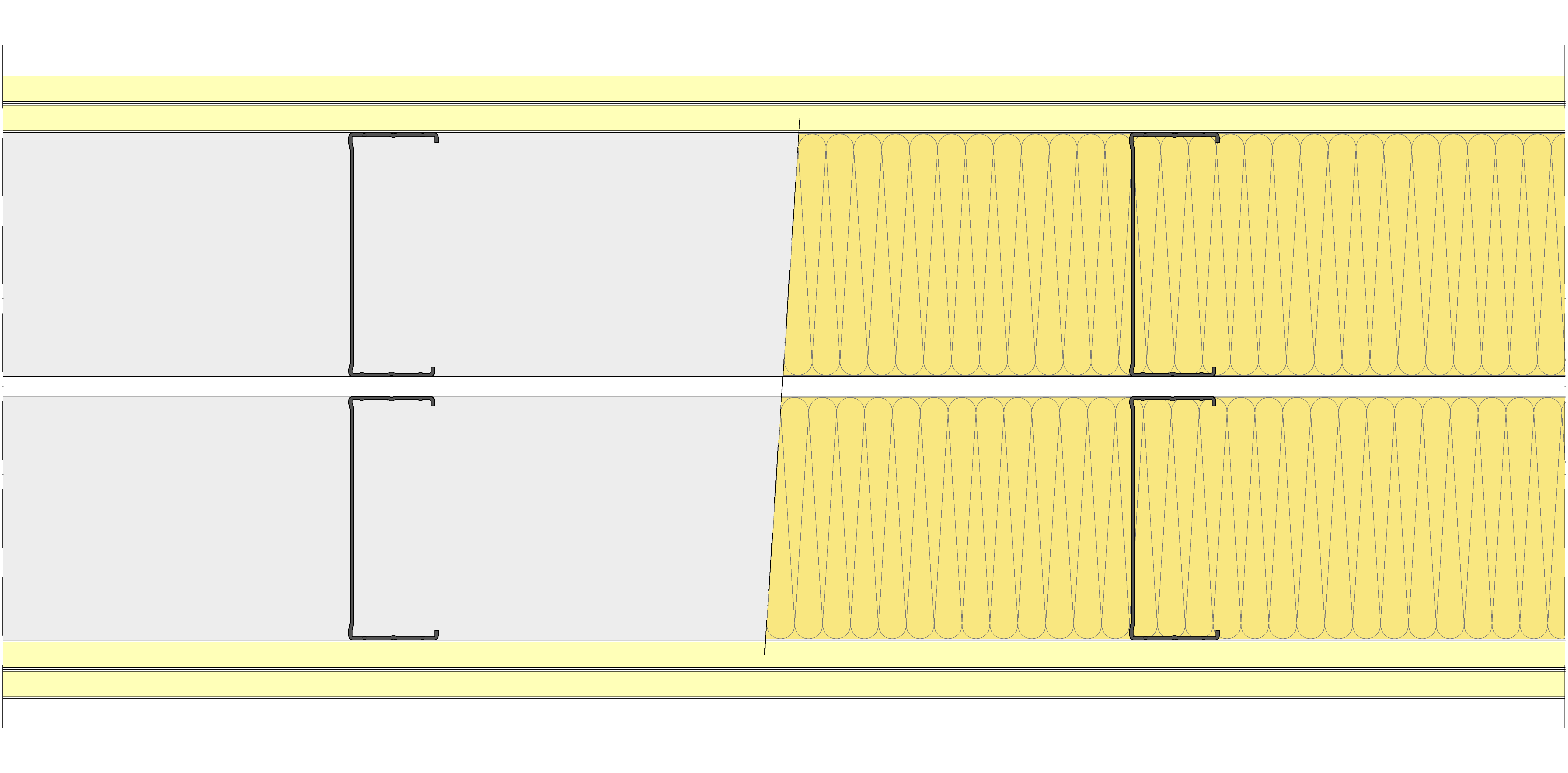 Tabique Pladur® 310/400 (125-45+e+125-45) 4I 2MW Libre