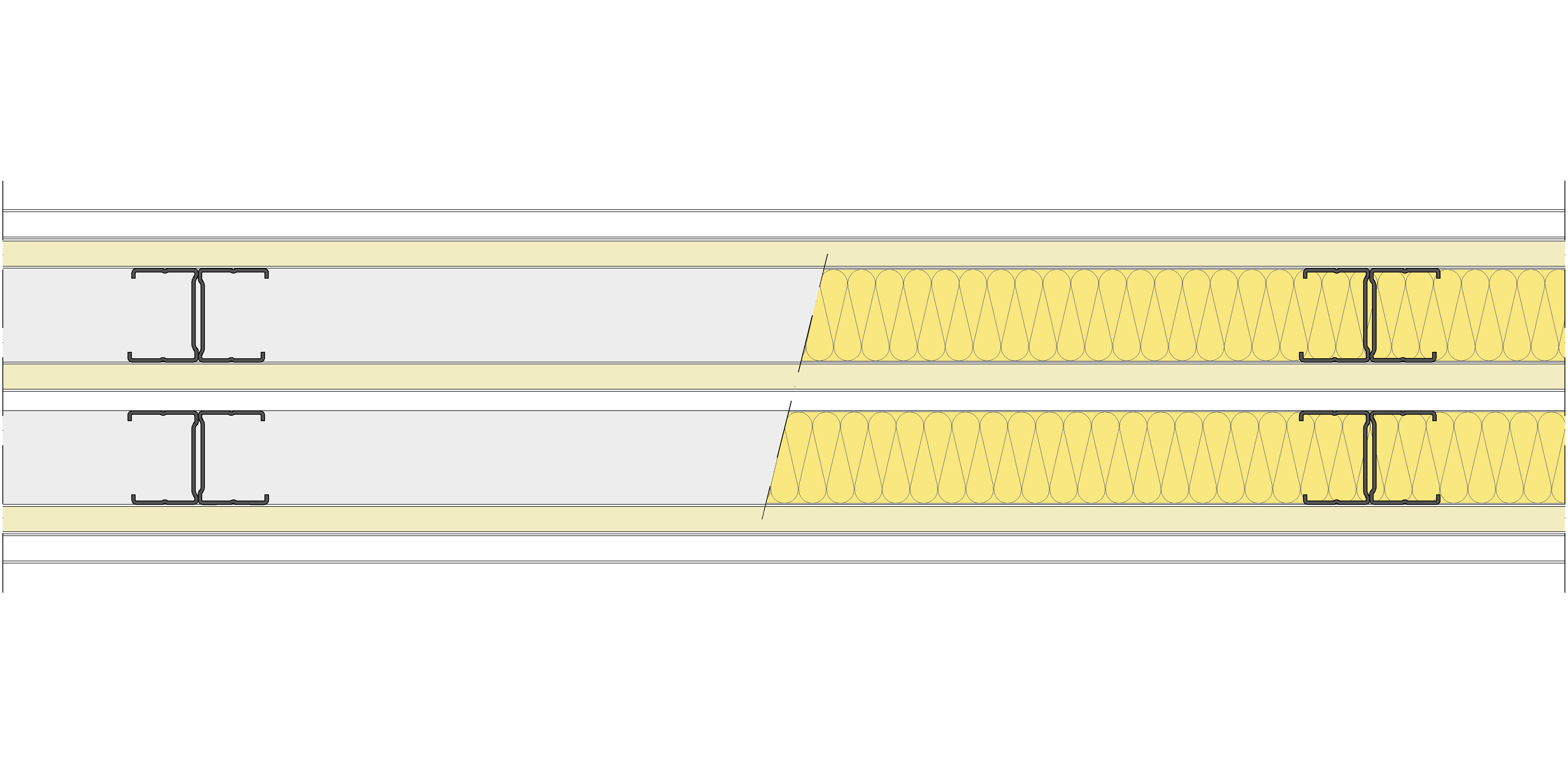 Tabique Pladur® 171/600 (48-35H+15+e+48-35H) 1N A1-3N-1N A1 2MW Libre
