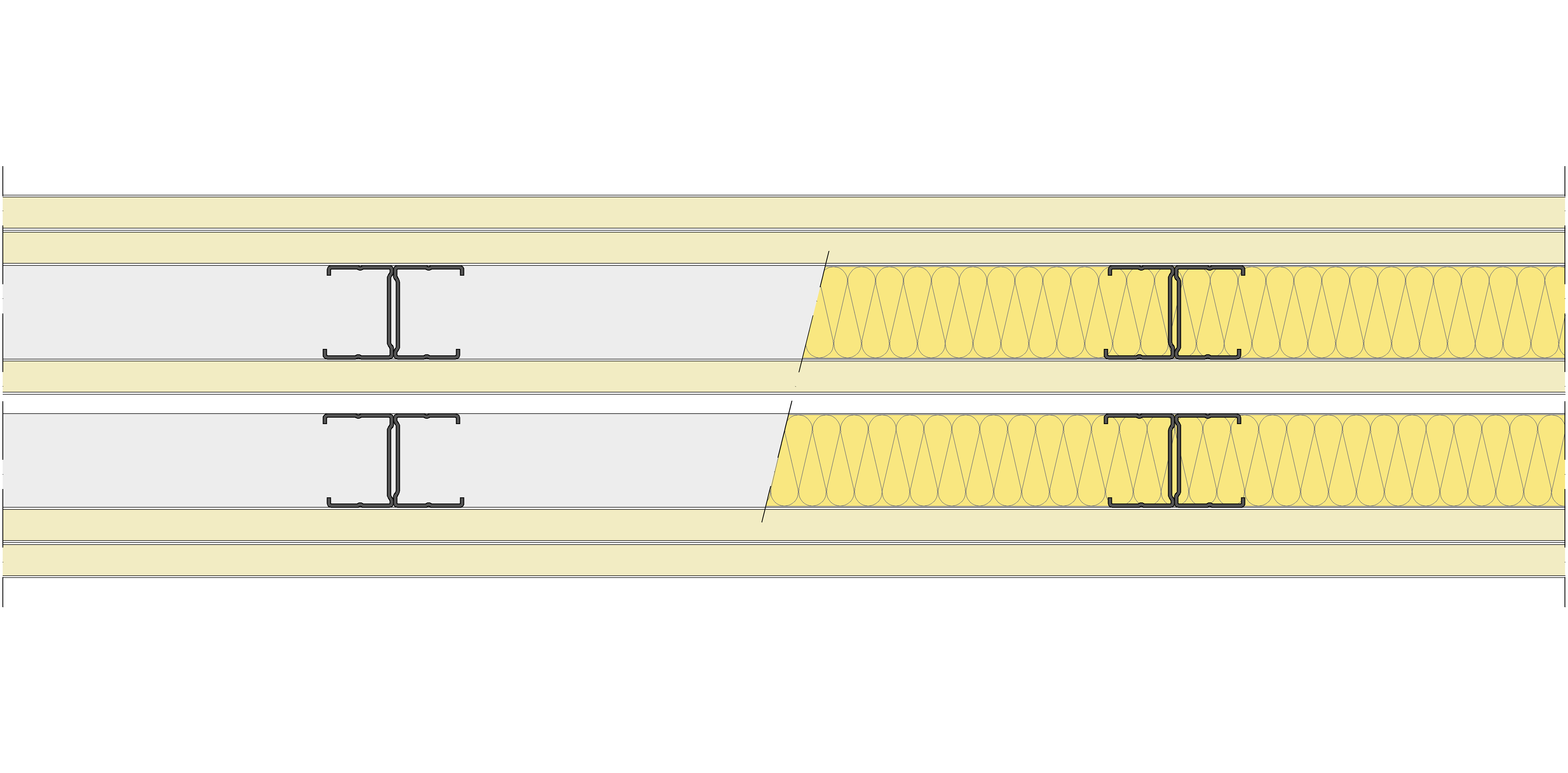 Tabique Pladur® 186/400 (48-35H+18+e+48-35H) 5N 2MW Libre