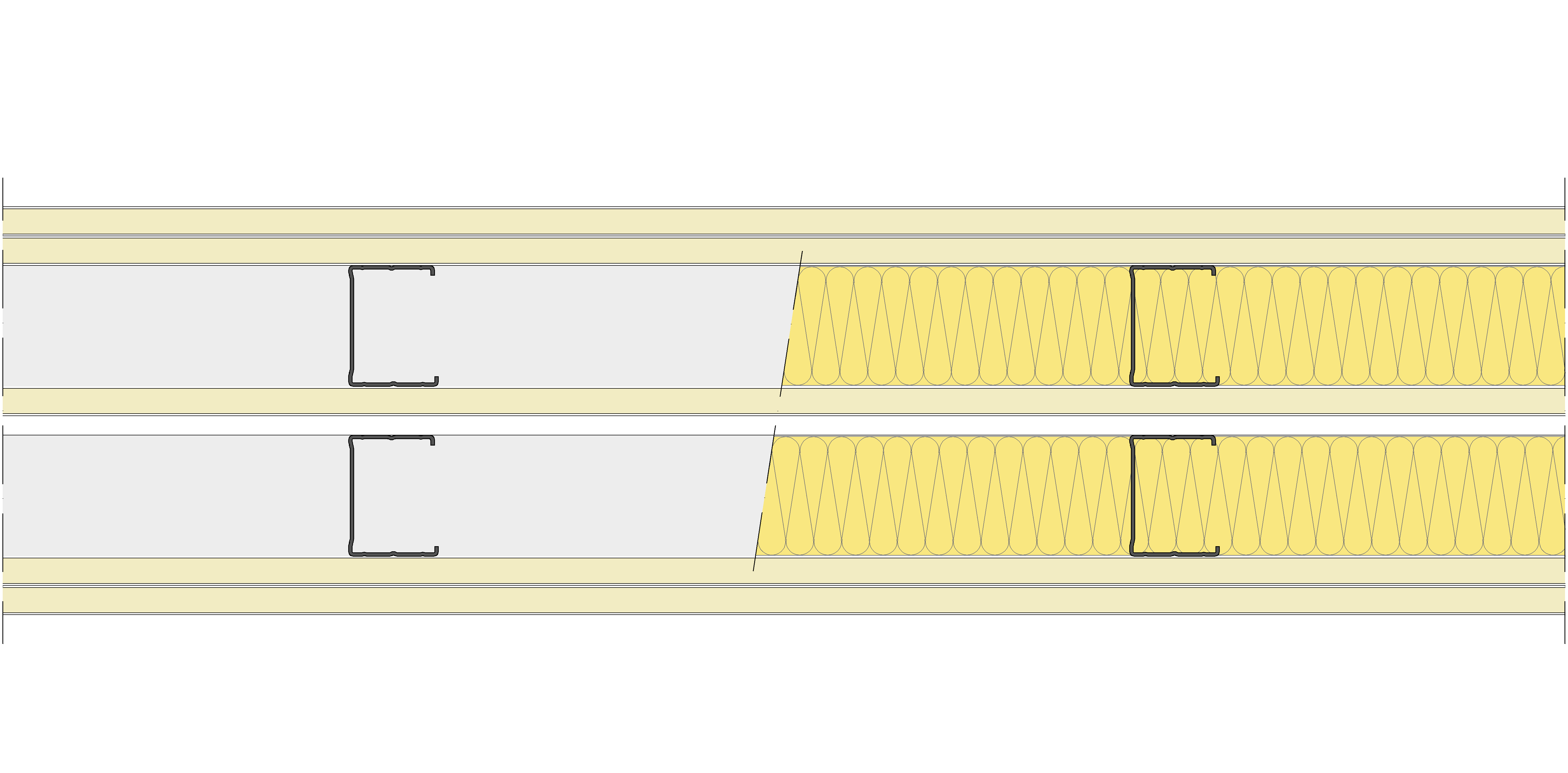 Tabique Pladur® 199/400 (62-45+15+e+62-45) 5N 2MW Libre