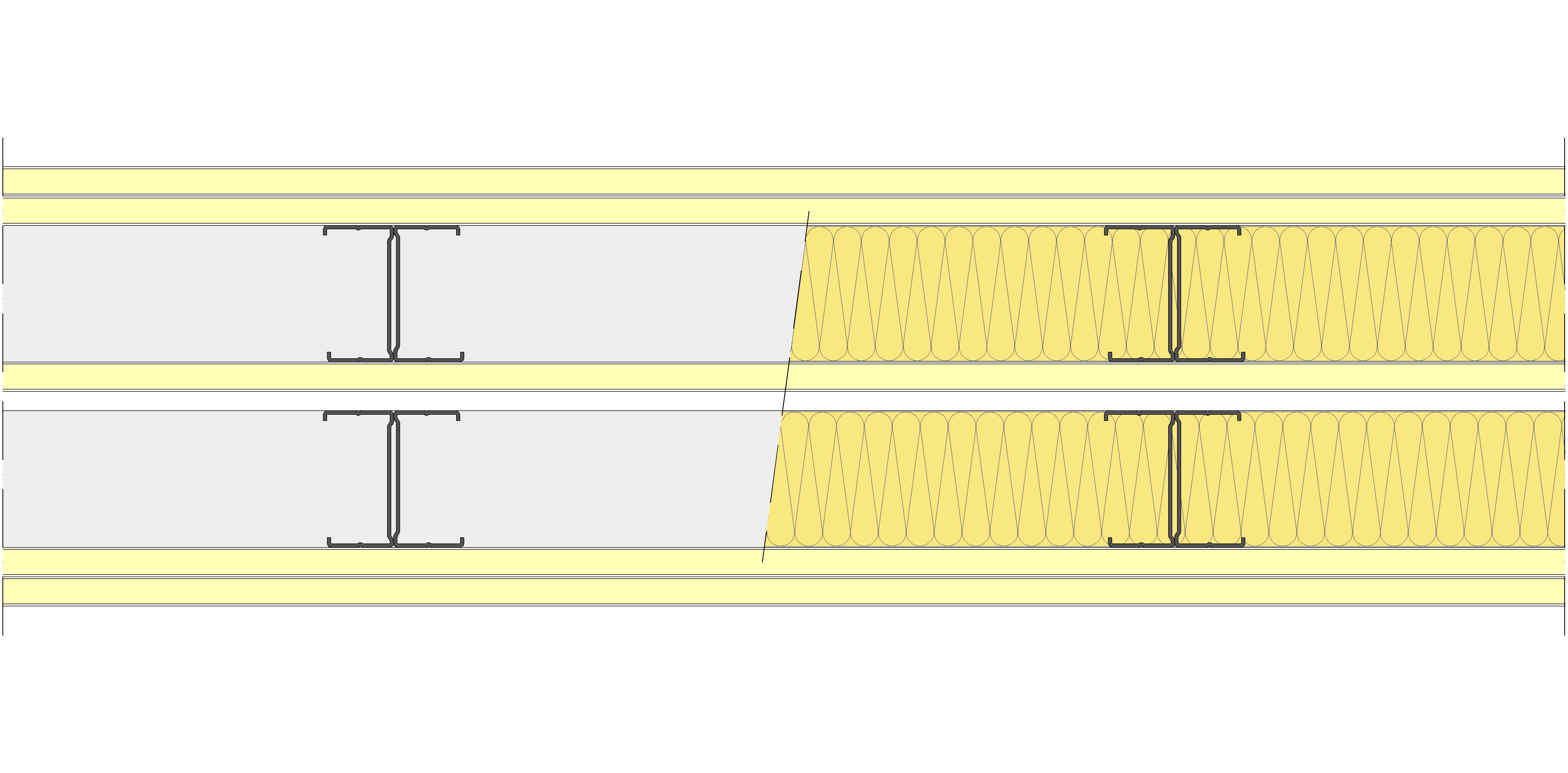 Tabique Pladur® 215/400 (70-35H+15+e+70-35H) 5I 2MW Libre