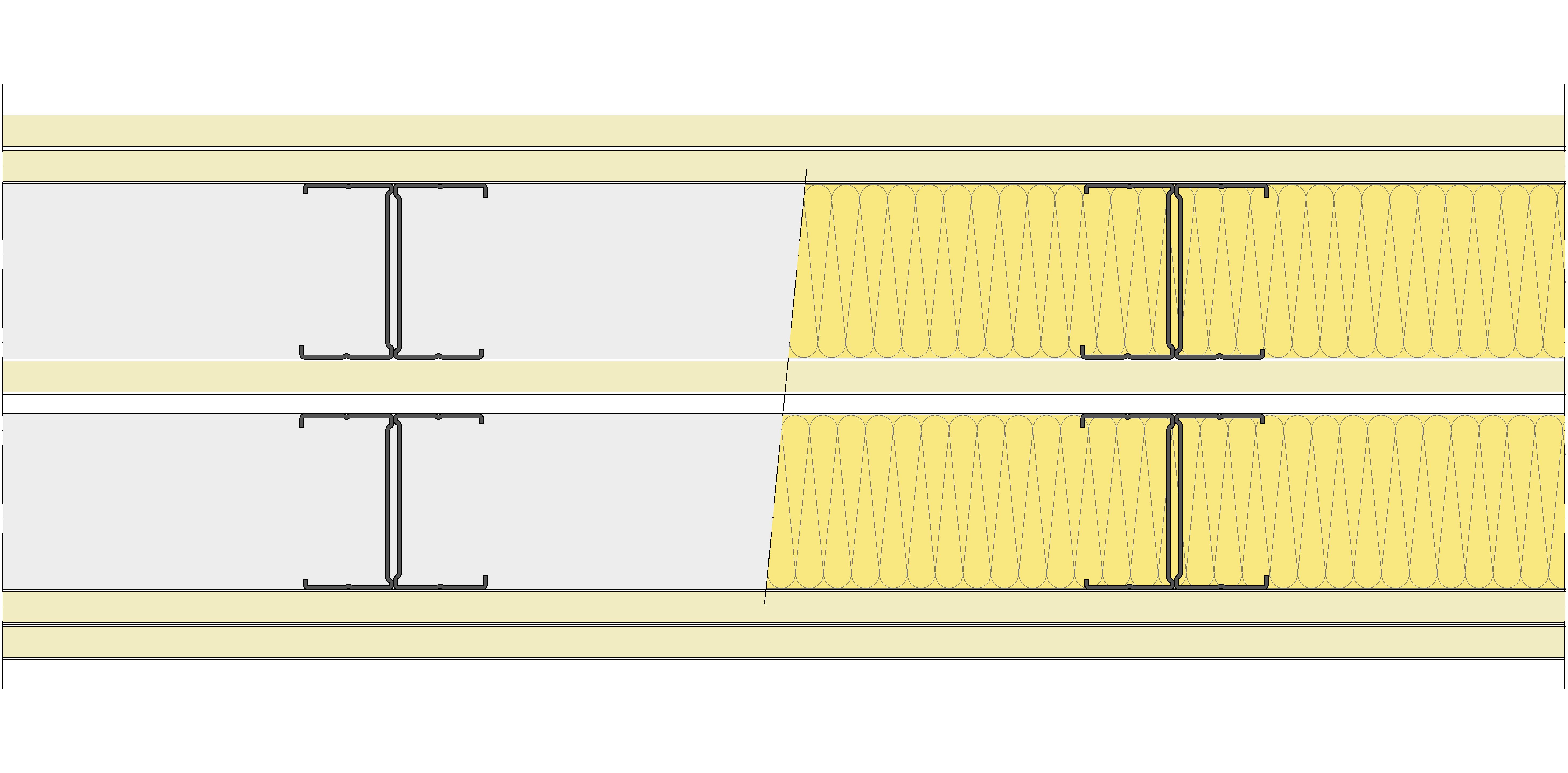 Tabique Pladur® 270/400 (90H+18+e+90H) 5N 2MW Libre