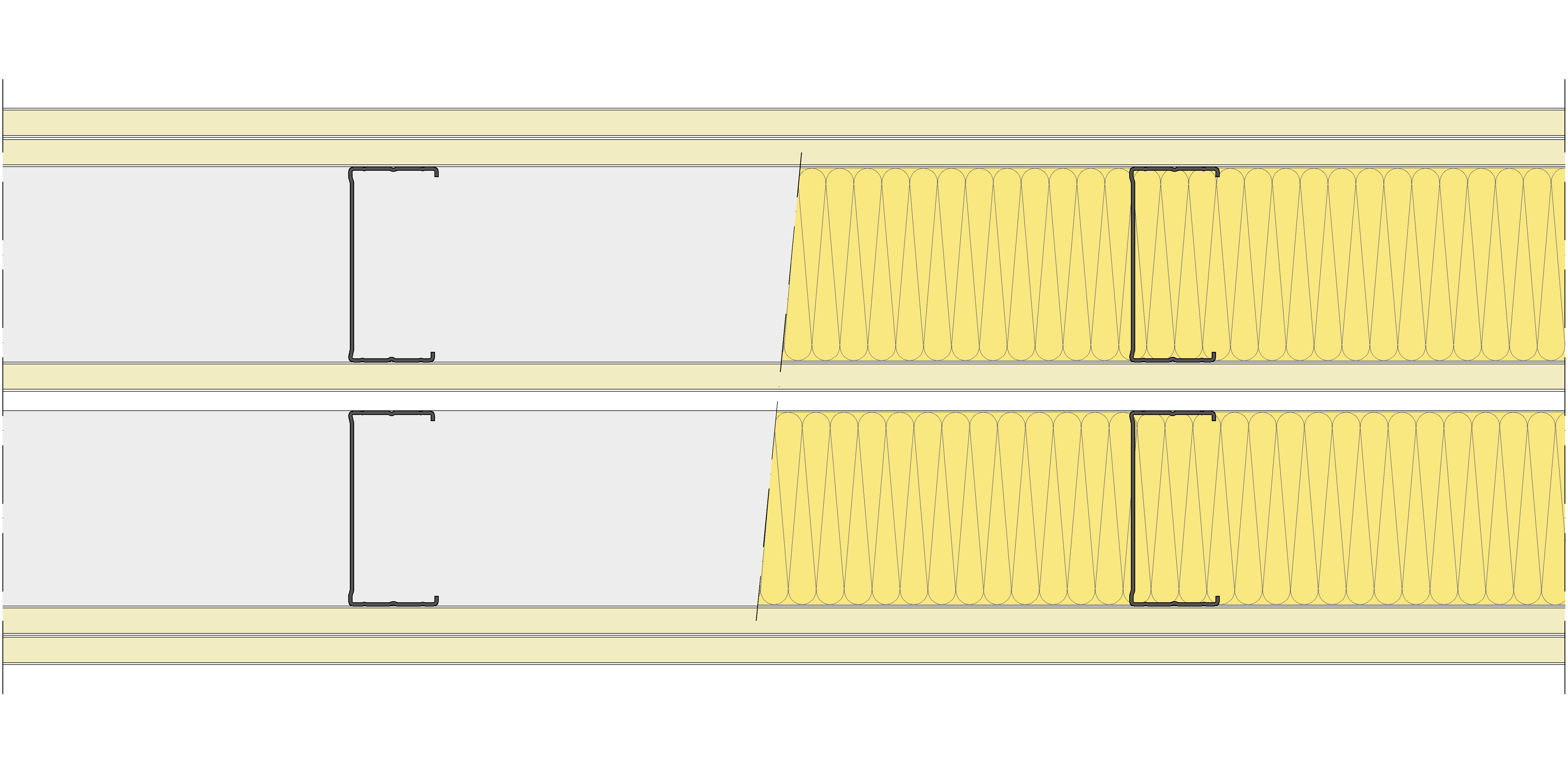 Tabique Pladur® 275/400 (100-45+15+e+100-45) 5N 2MW Libre