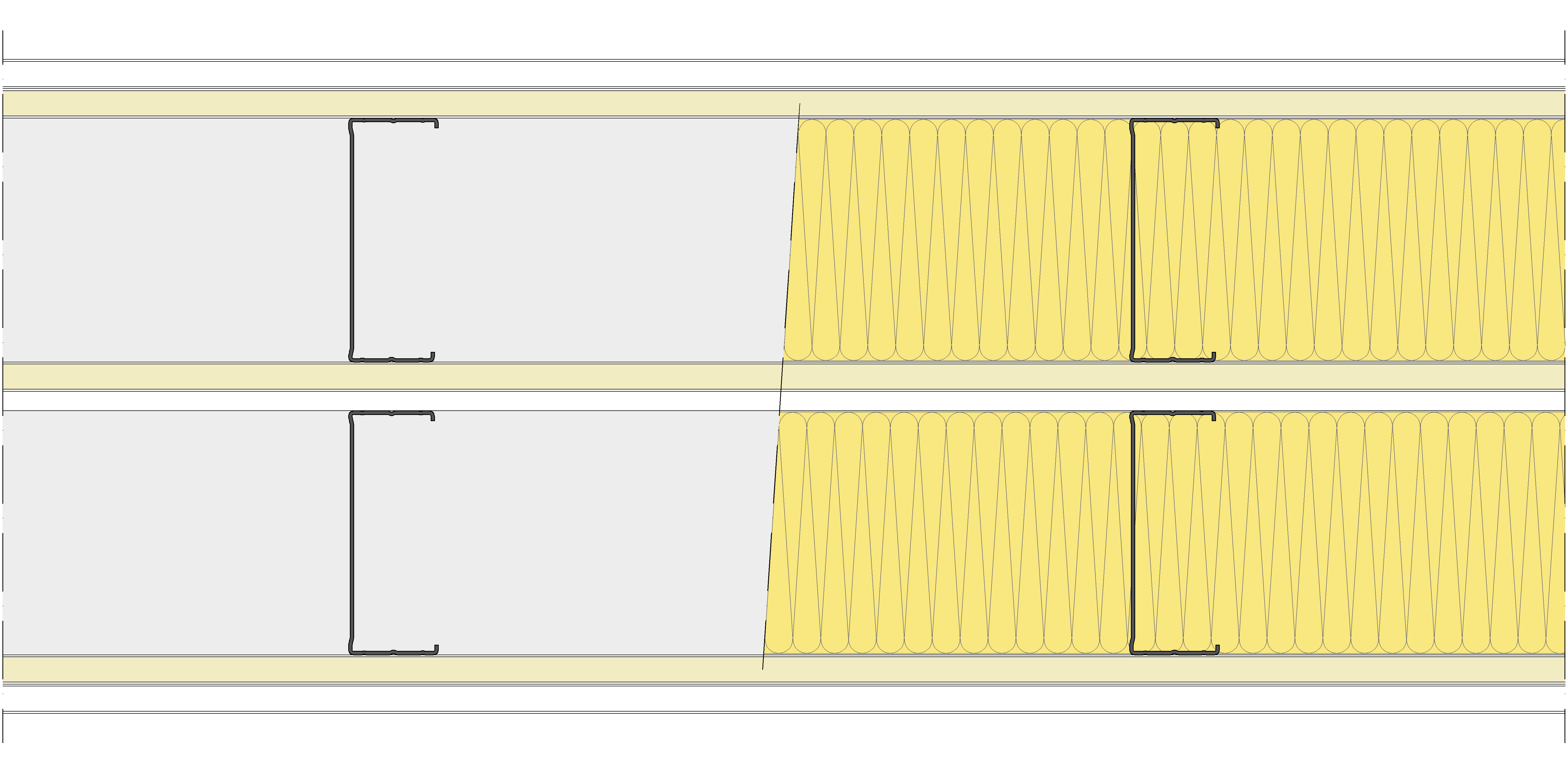 Tabique Pladur® 325/400 (125-45+15+e+125-45) 1N A1-3N-1N A1 2MW Libre