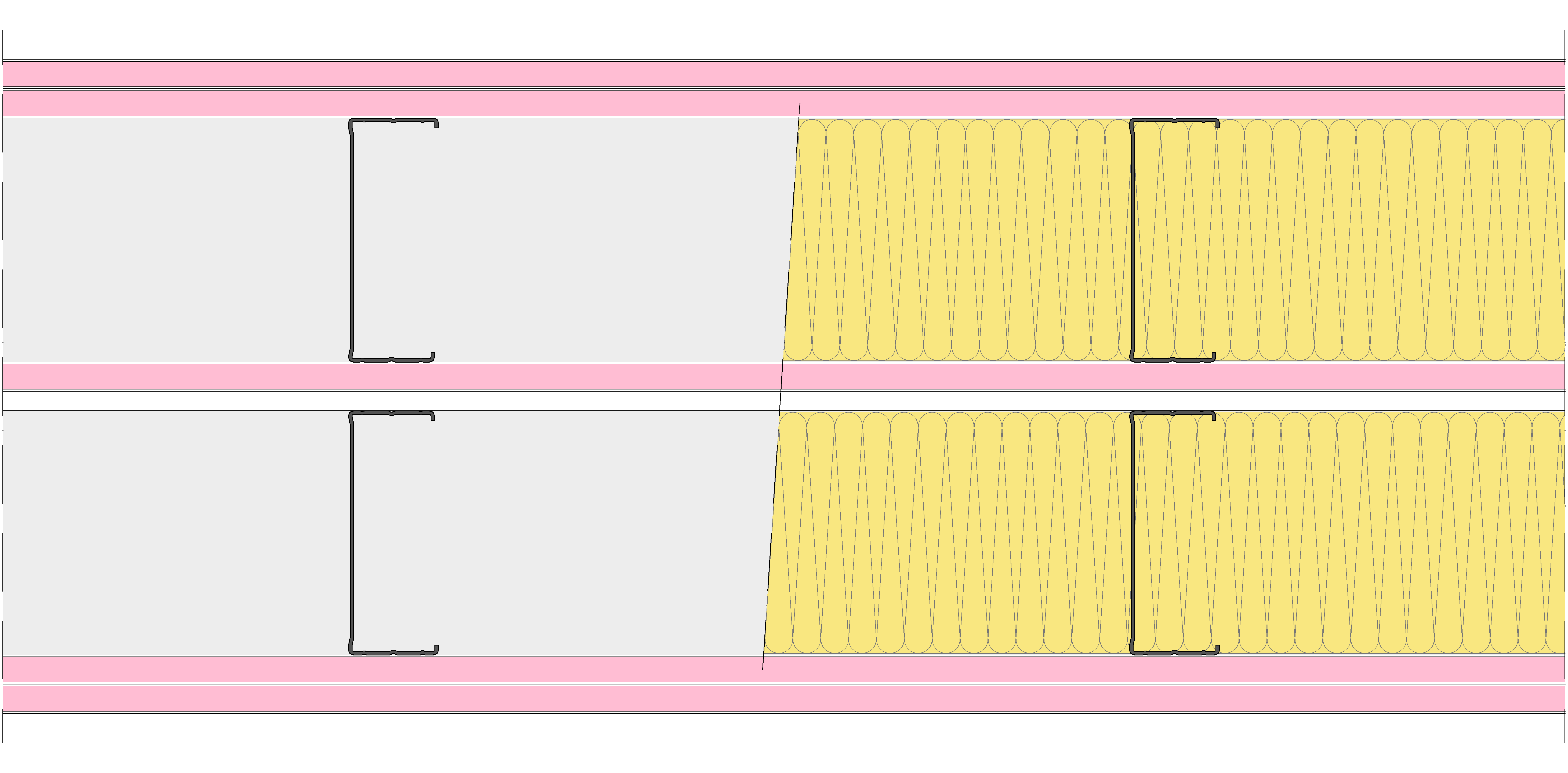 Tabique Pladur® 325/400 (125-45+15+e+125-45) 5F 2MW Libre
