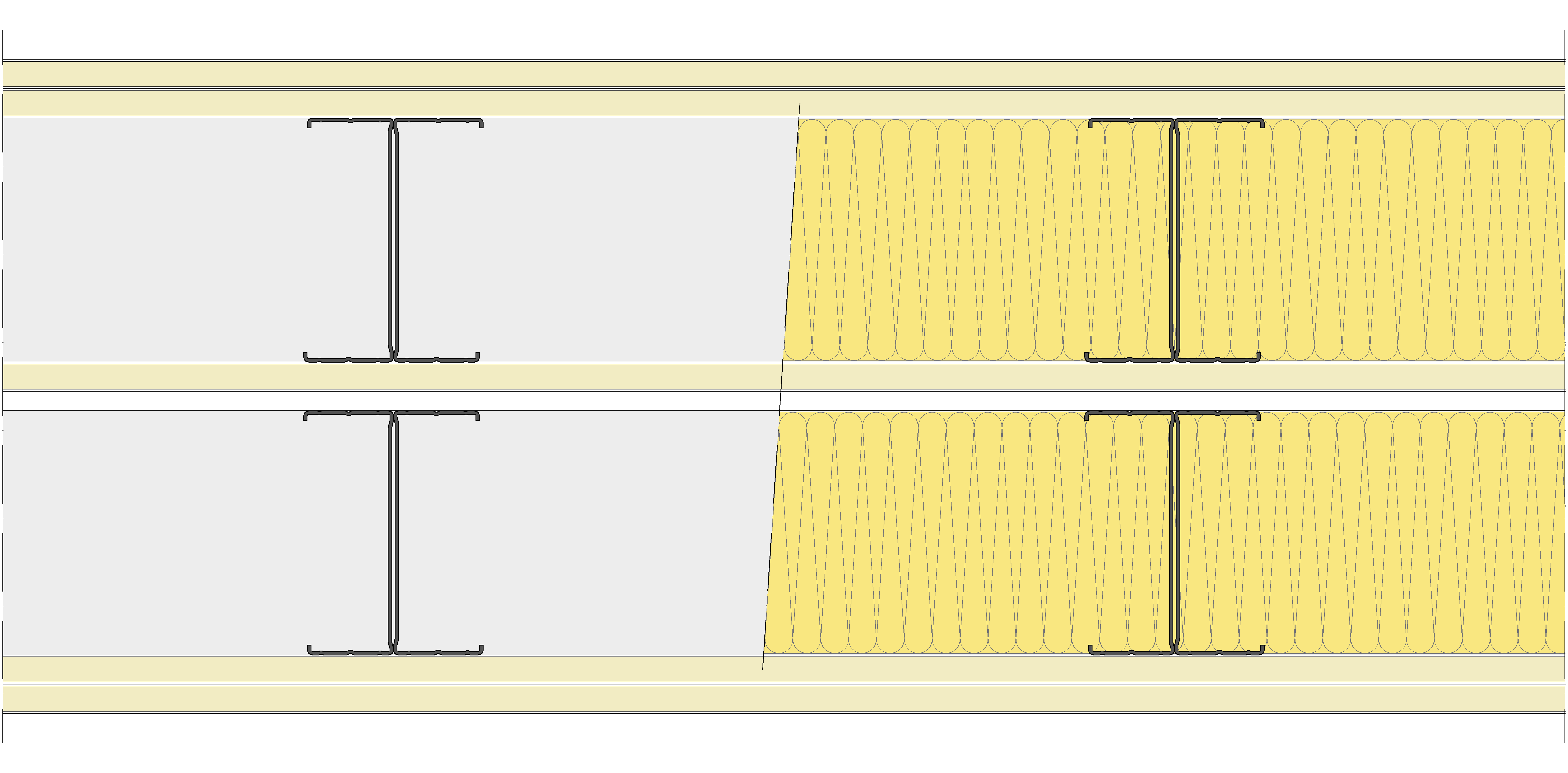Tabique Pladur® 325/400 (125-45H+15+e+125-45H) 5N 2MW Libre