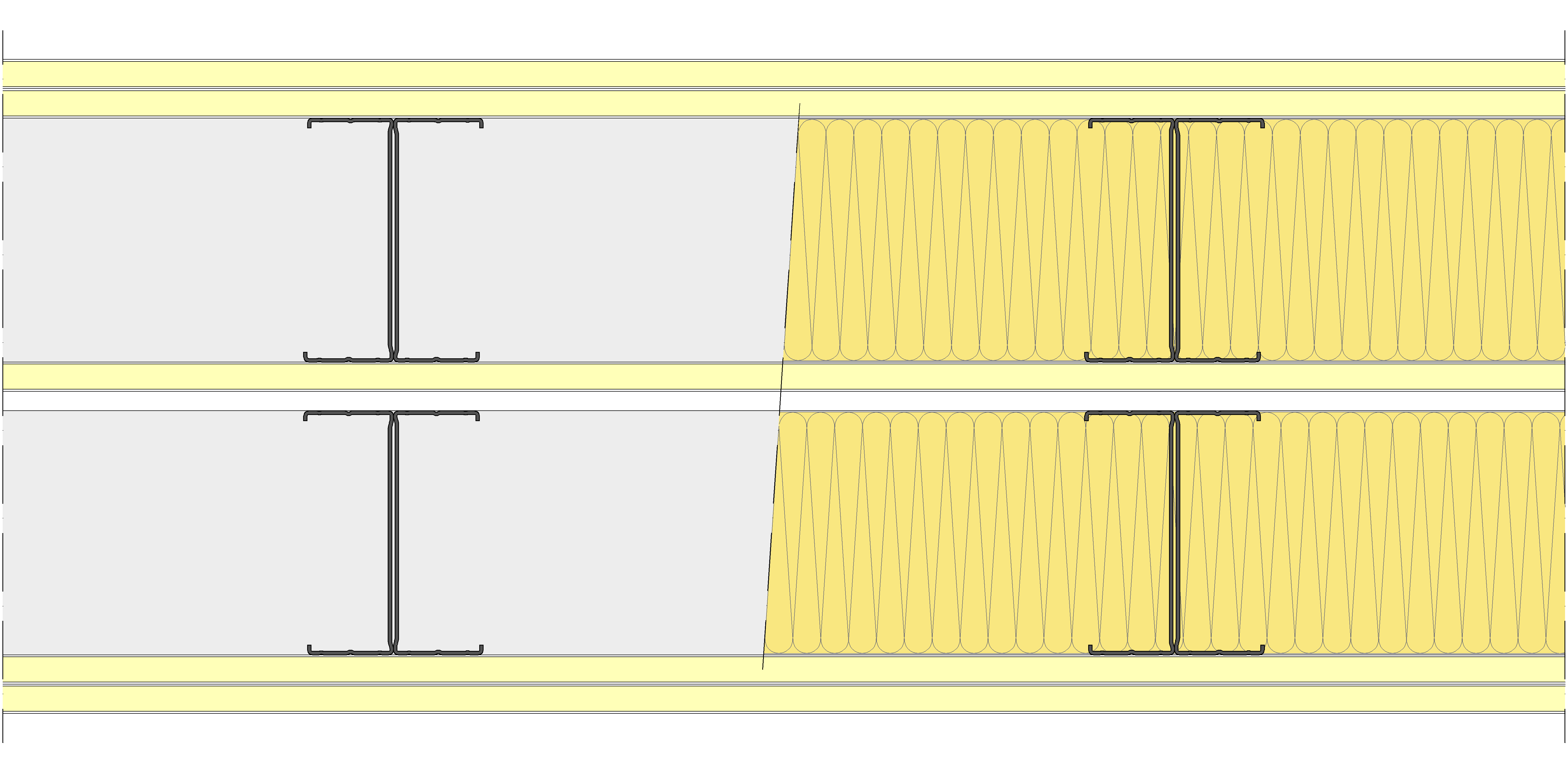 Tabique Pladur® 325/400 (125-45H+15+e+125-45H) 5I 2MW Libre