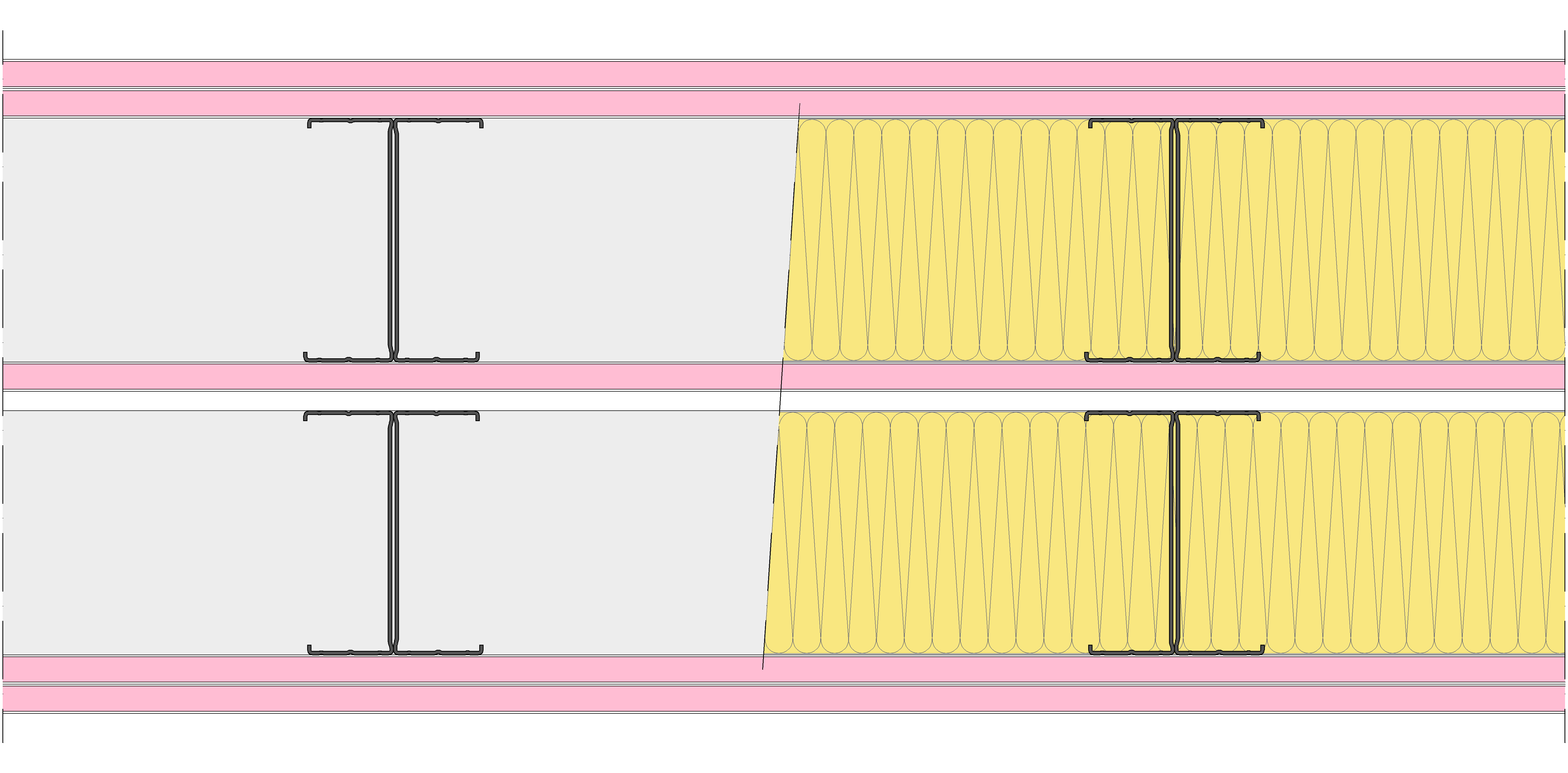 Tabique Pladur® 325/400 (125-45H+15+e+125-45H) 5F 2MW Libre