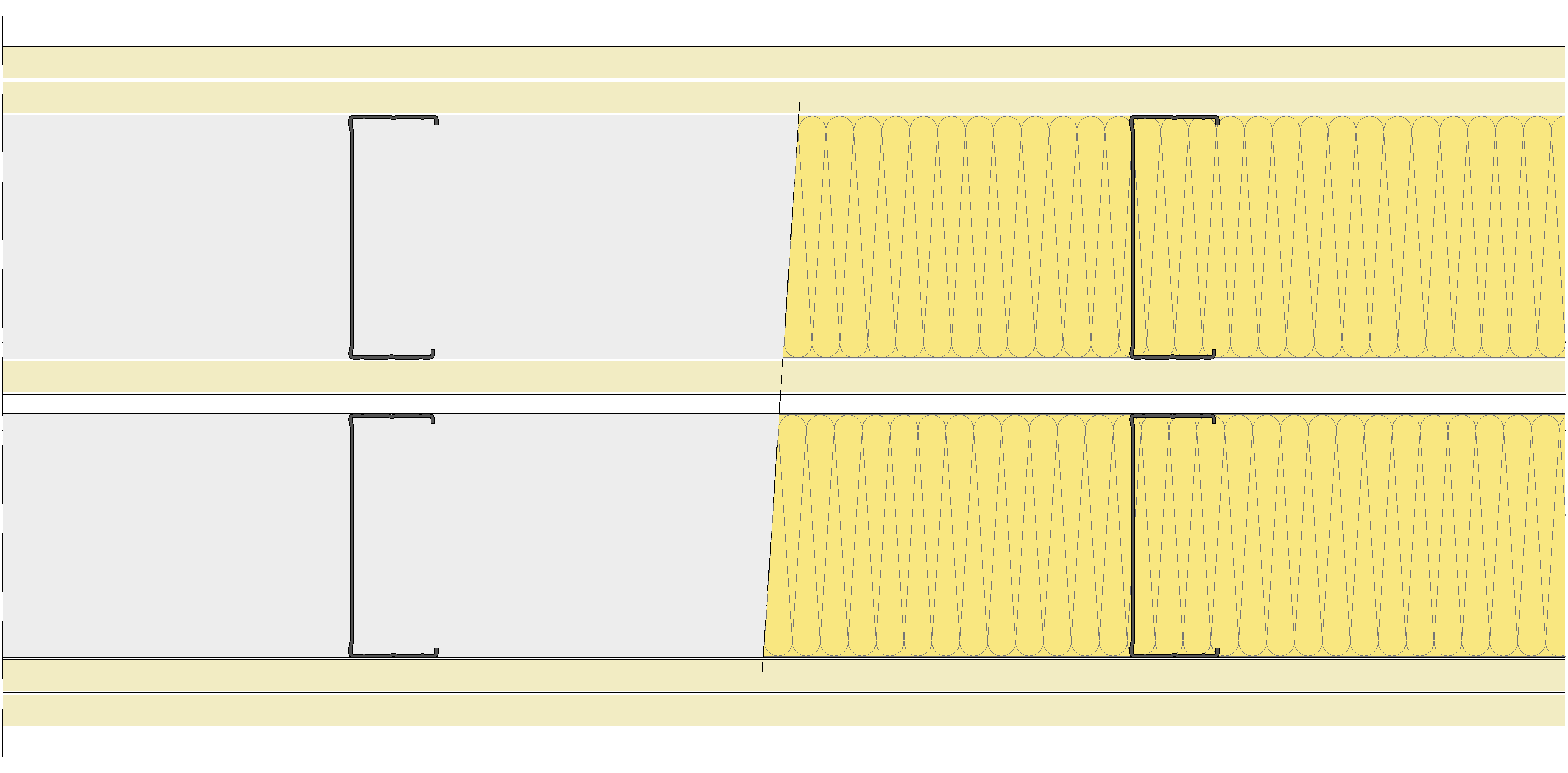 Tabique Pladur® 340/400 (125-45+18+e+125-45) 5N 2MW Libre
