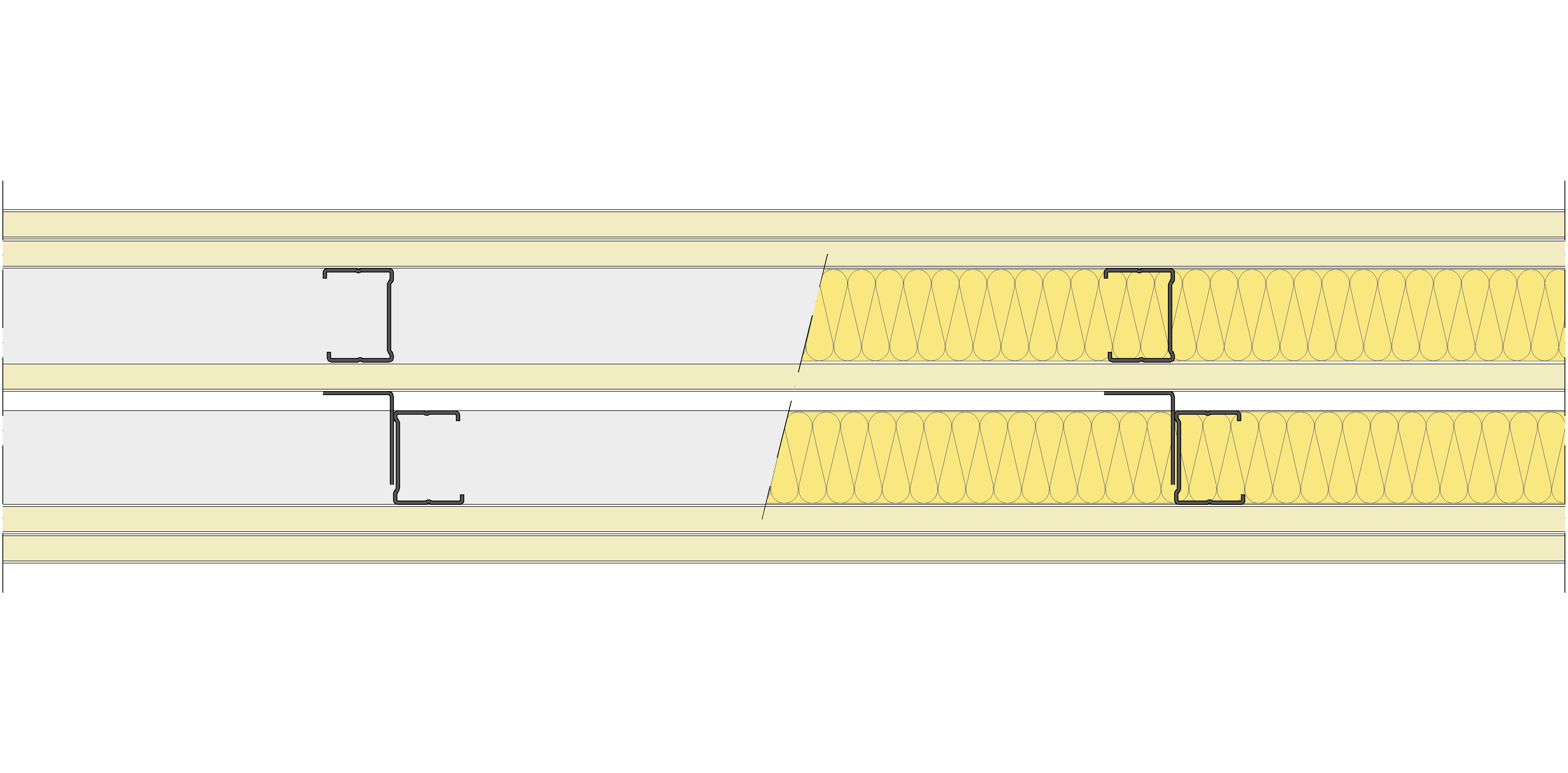 Tabique Pladur® 171/400 (48-35+15+48-35) 5N 2MW Arriostrado