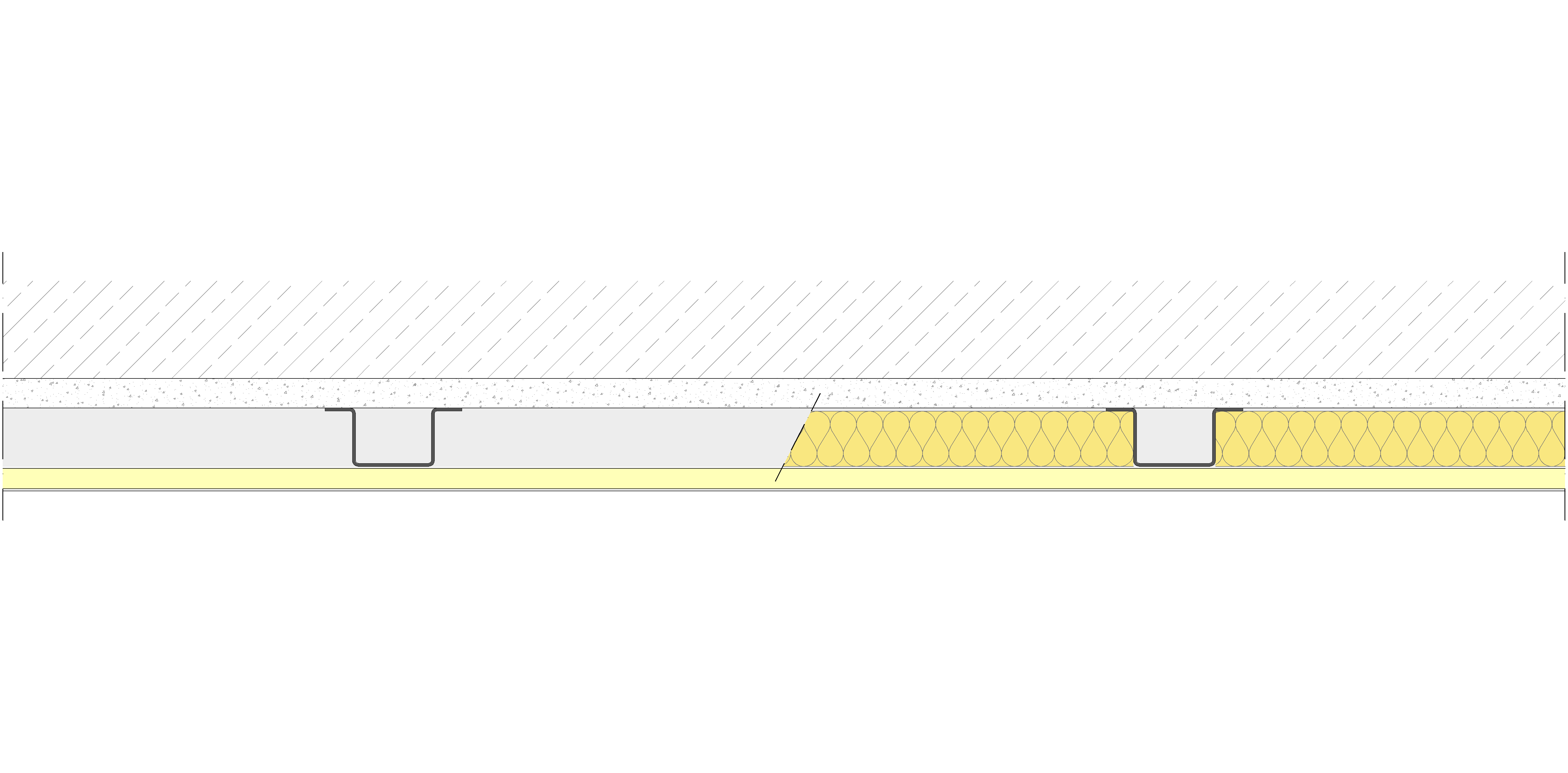 Trasdosado semidirecto Pladur® M-70x30/400 1x12,5I MW