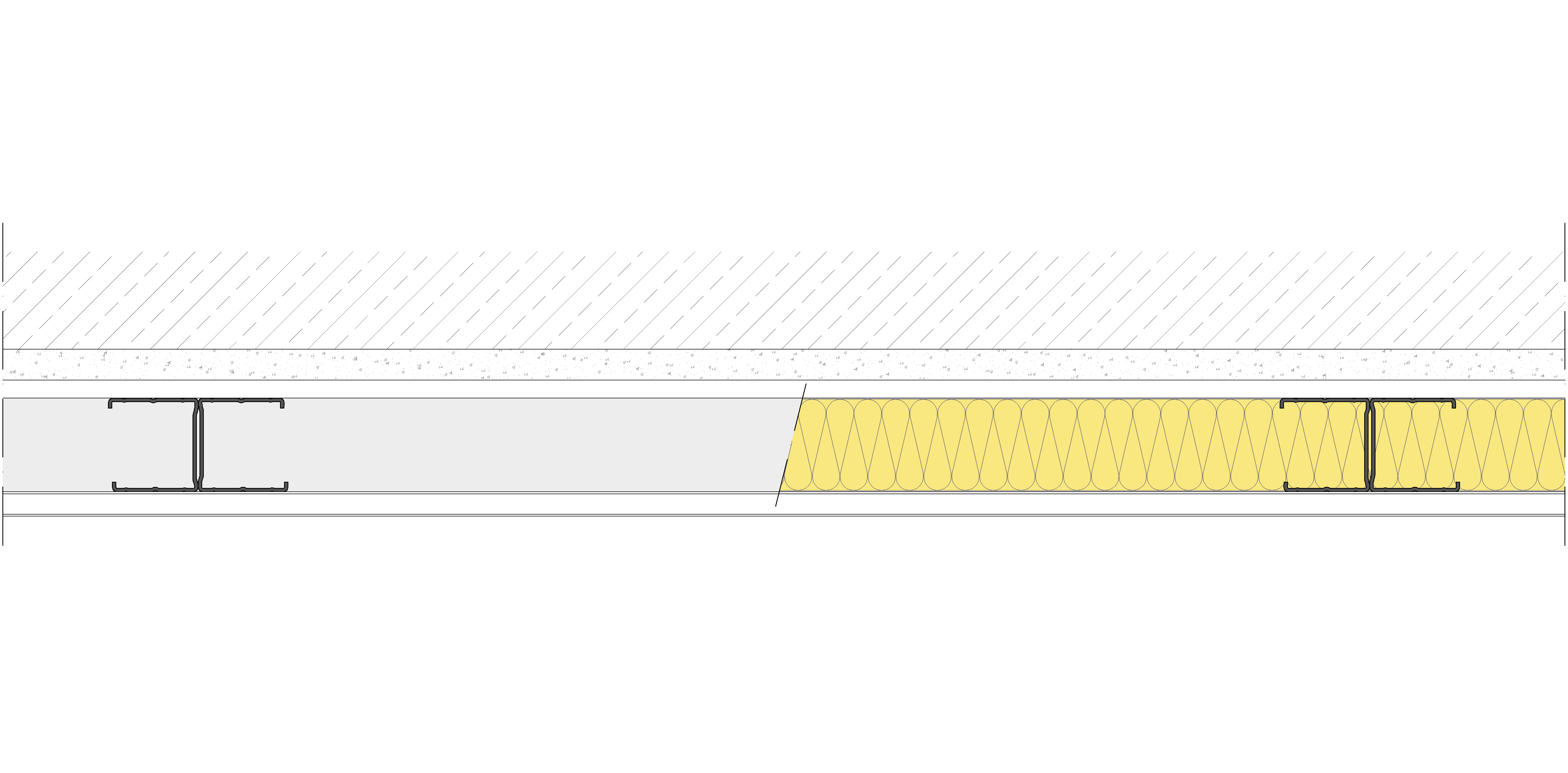 Trasdosado autoportante Pladur® 63/600 (48-45H) 1N A1 MW