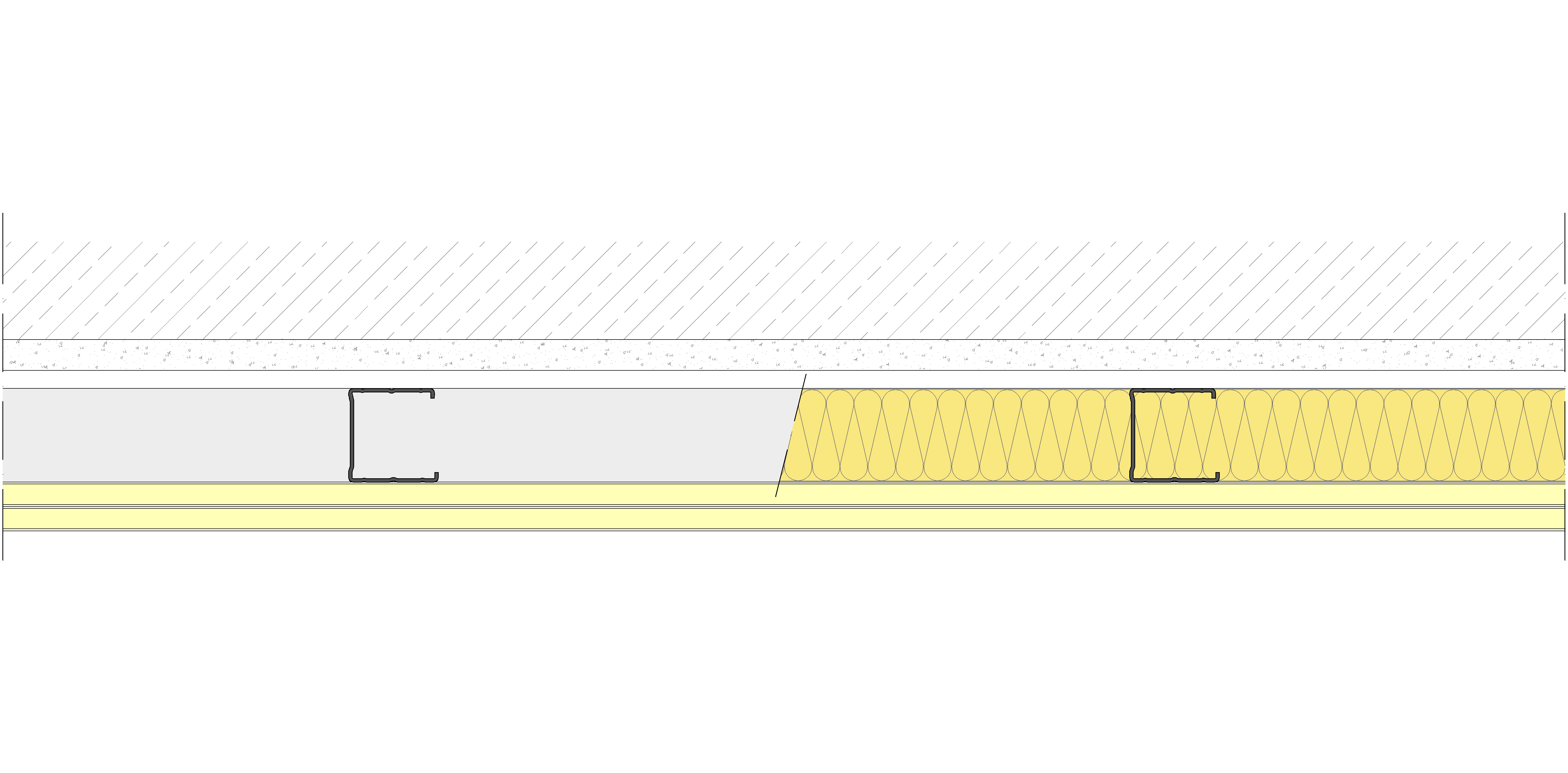 Trasdosado autoportante Pladur® 73/400 (48-45) 2I MW