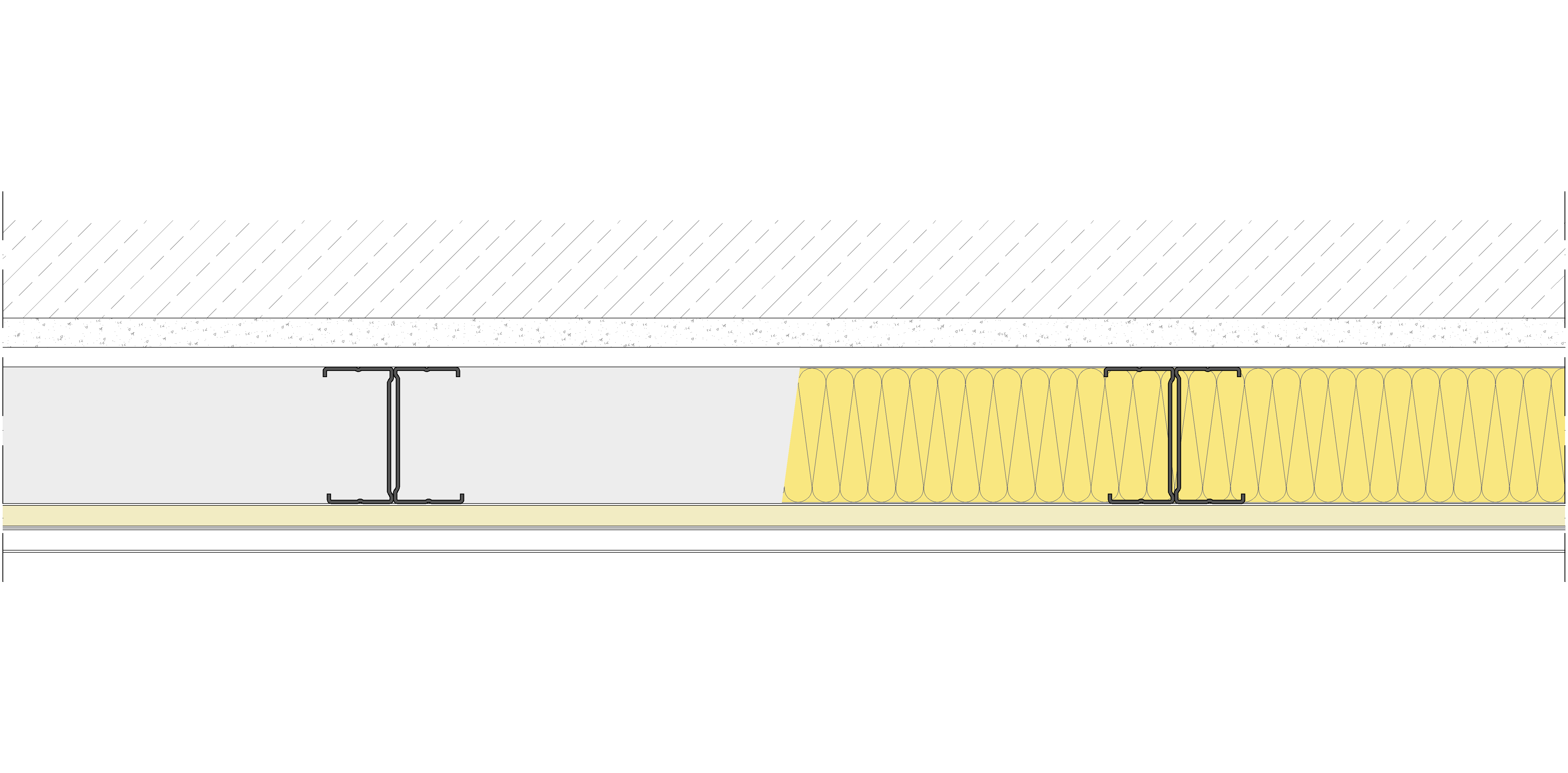 Trasdosado autoportante Pladur® 95/400 (70-35H) 1N-1N A1 MW