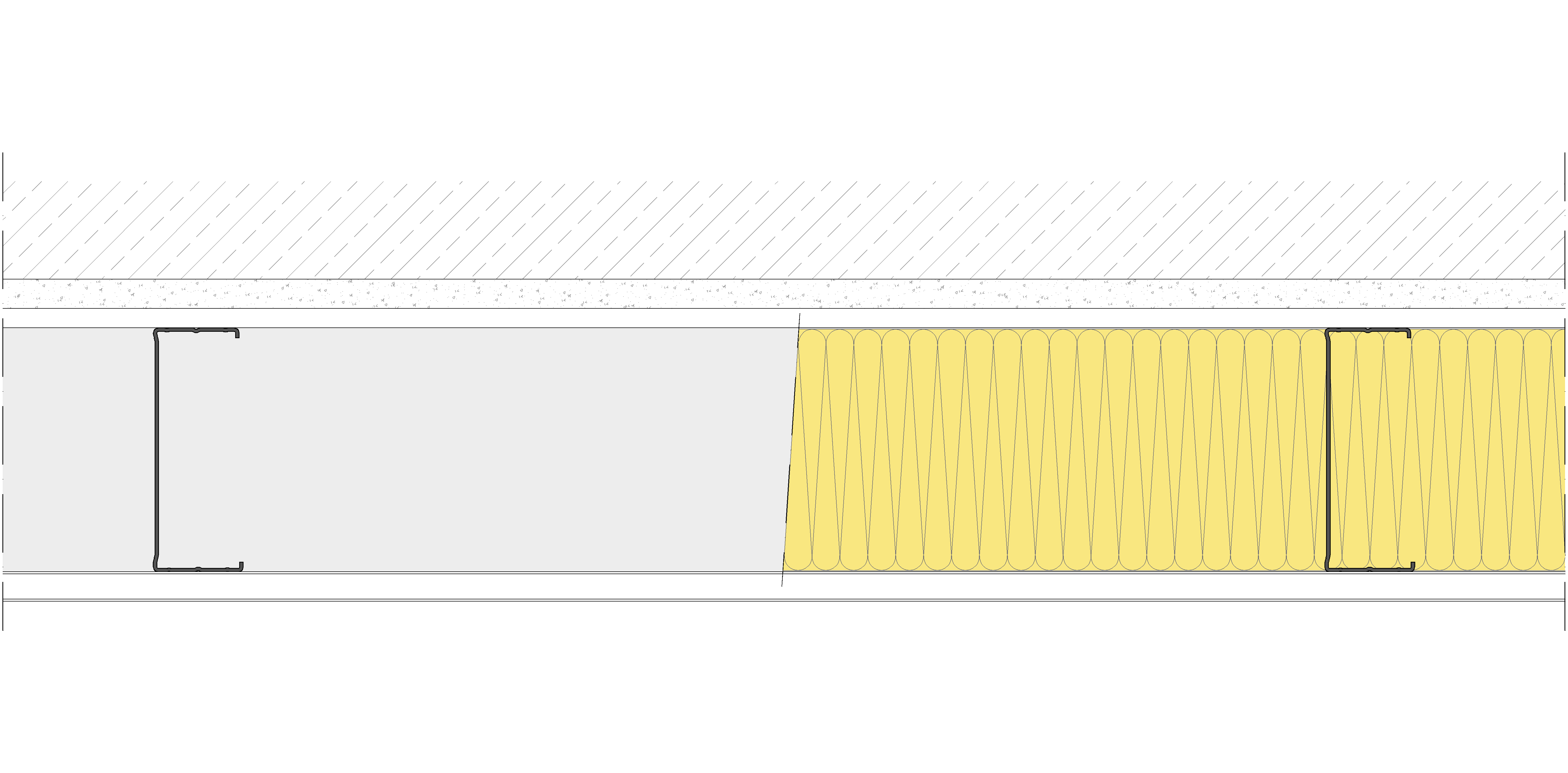 Trasdosado autoportante Pladur® 140/600 (125-45) 1N A1 MW