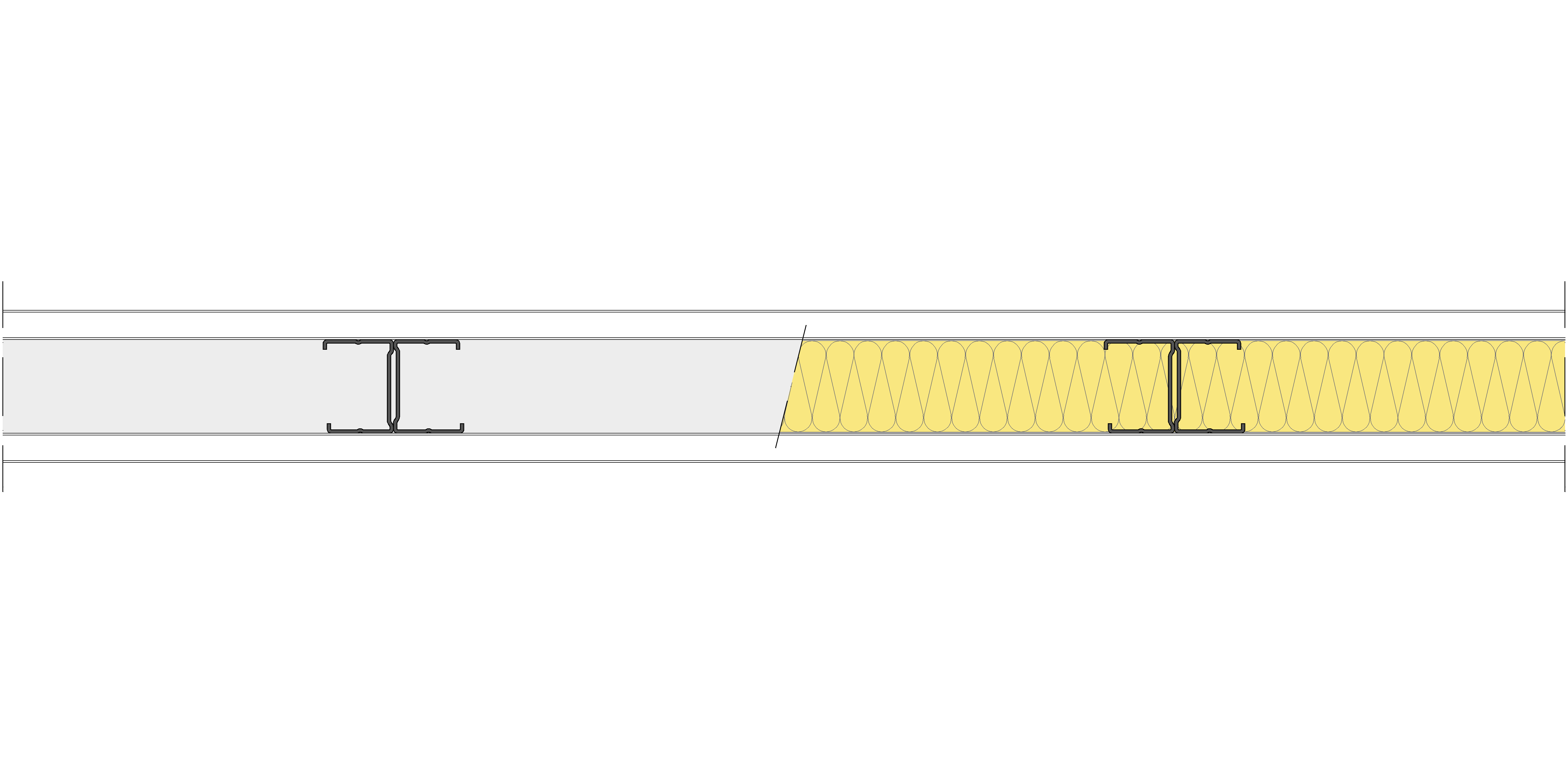Tabique Pladur® 78/400 (48-35H) 2N A1 MW
