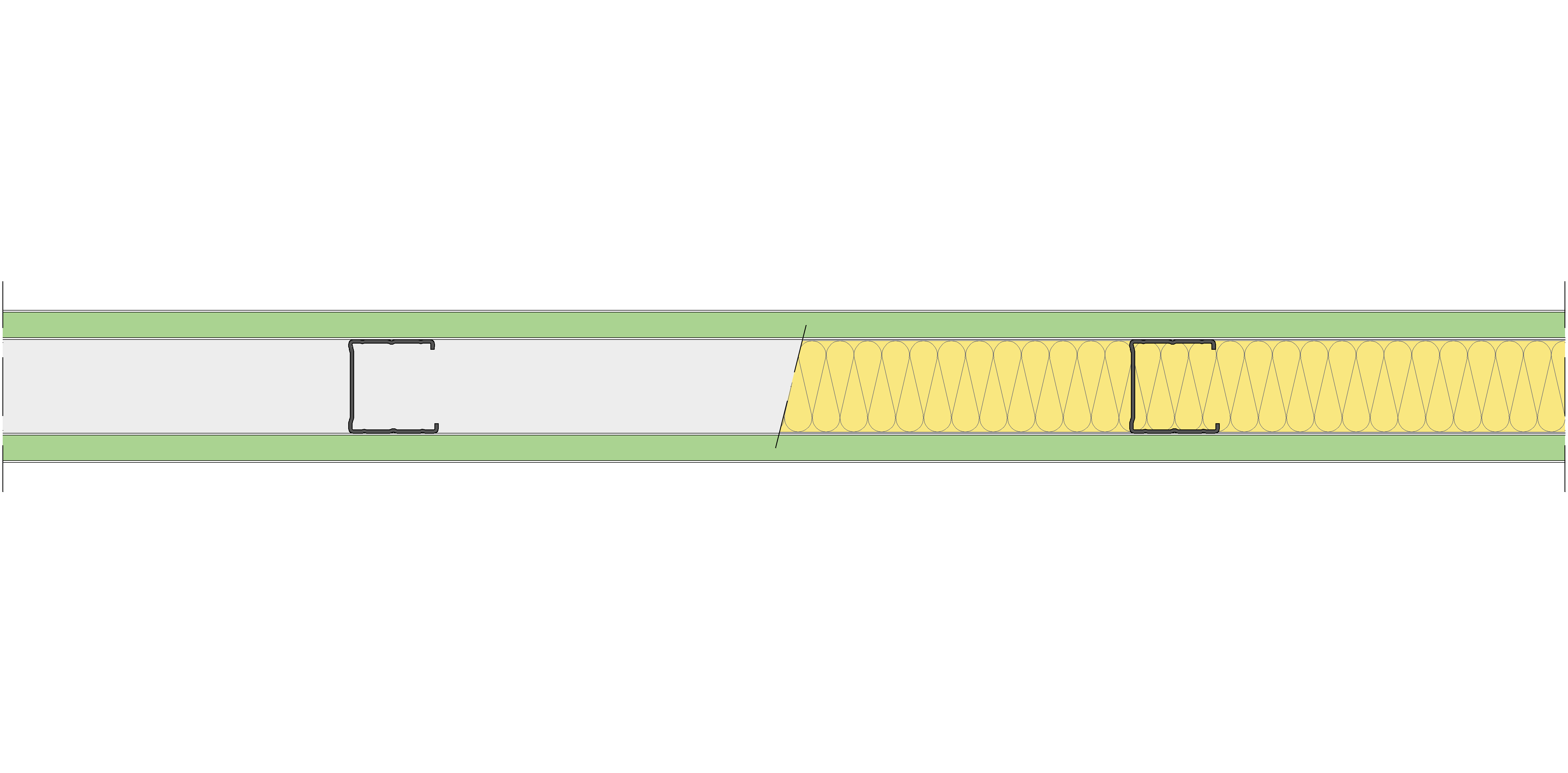 Tabique Pladur® 78/400 (48-45) 2H1 MW