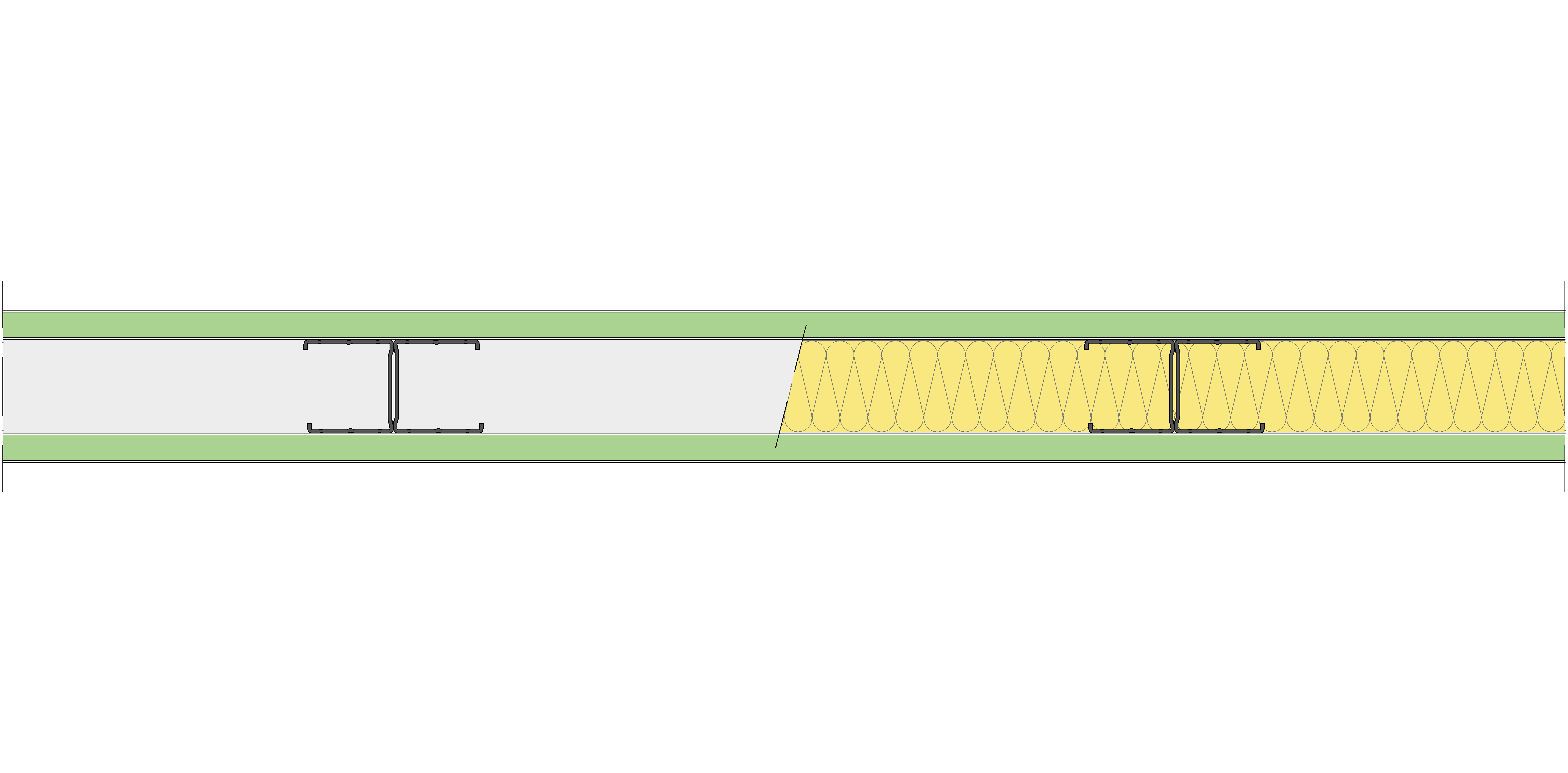 Tabique Pladur® 78/400 (48-45H) 2H1 MW