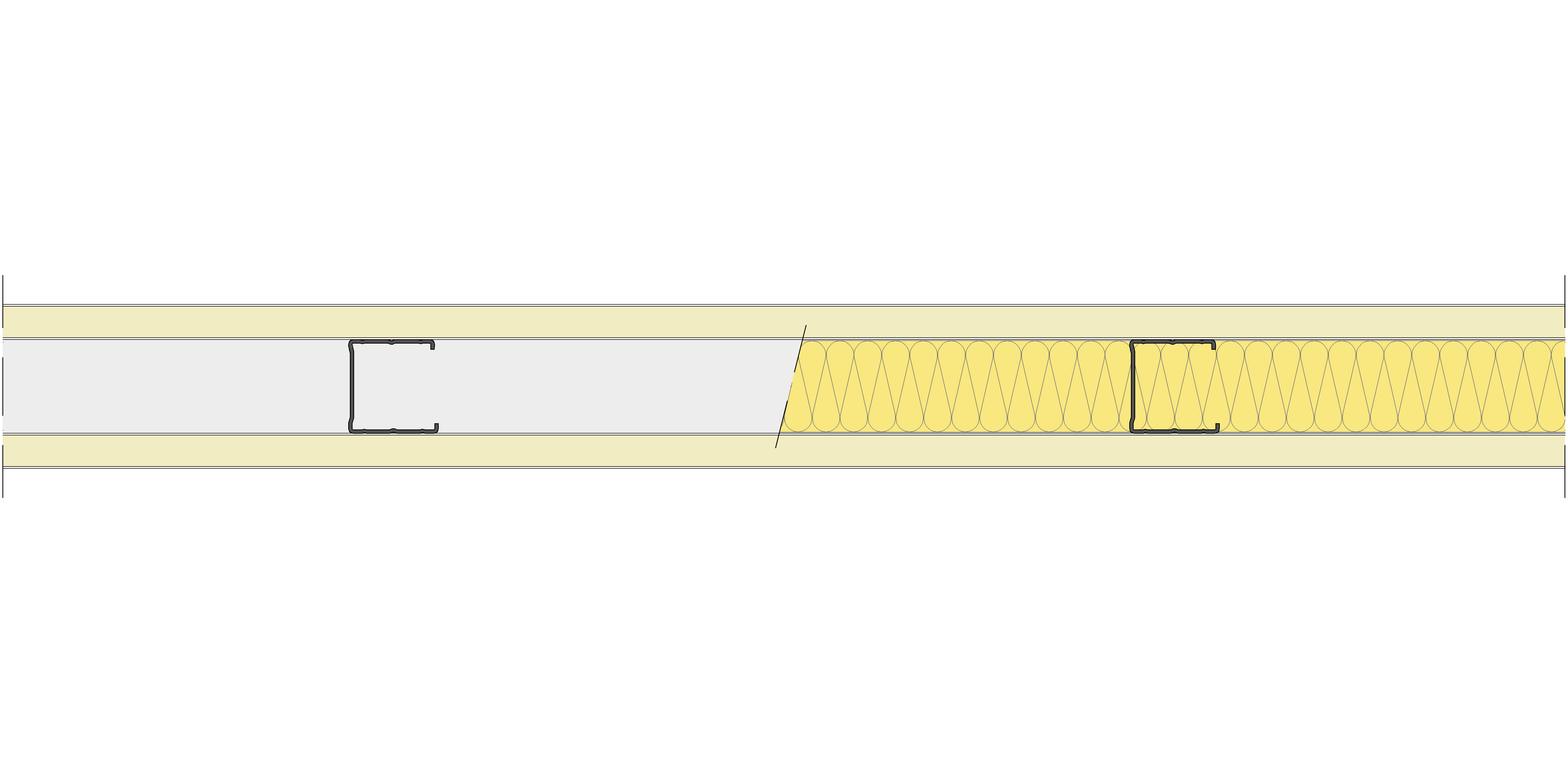 Tabique Pladur® 84/400 (48-45) 2N MW