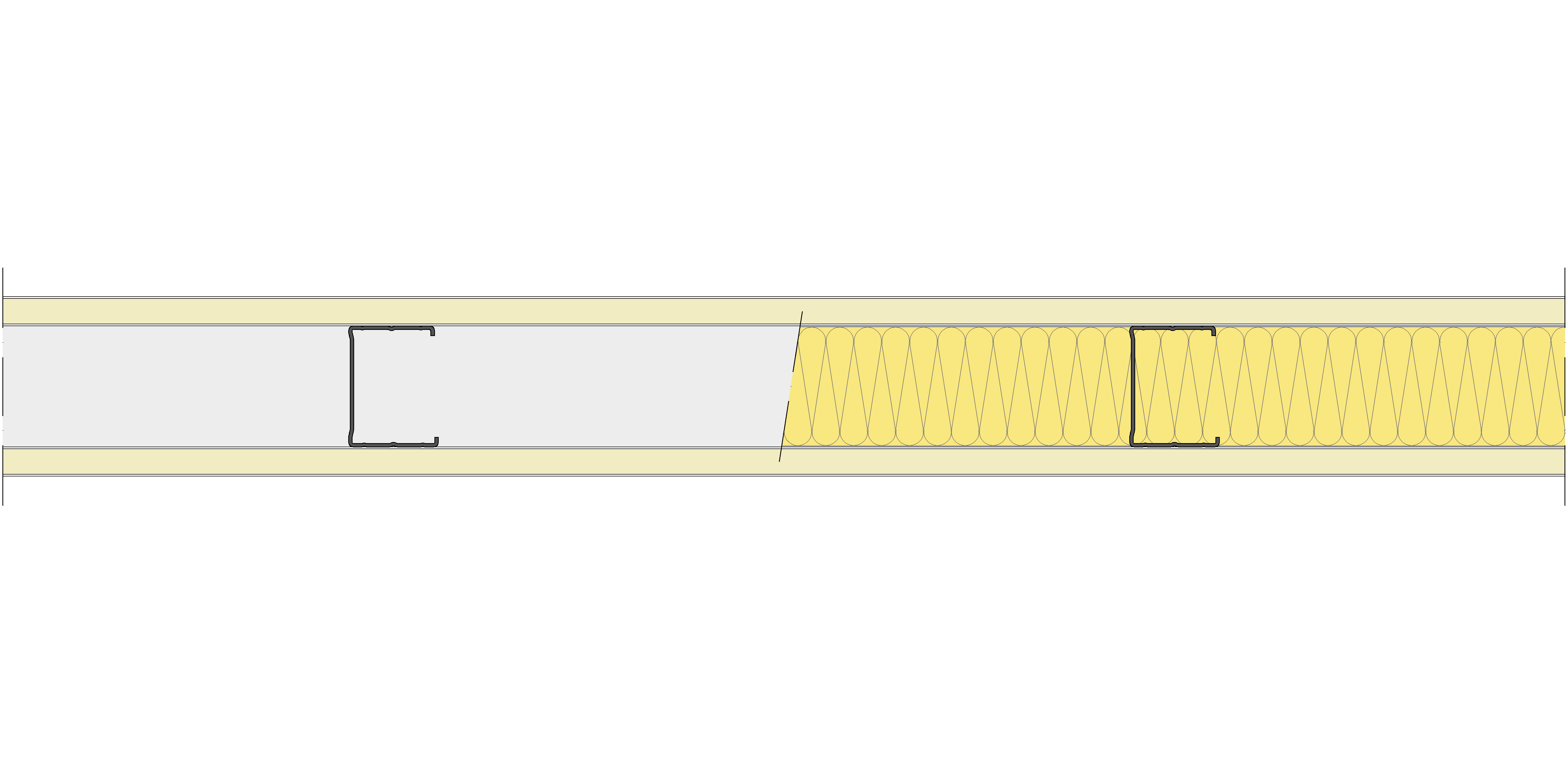 Tabique Pladur® 92/400 (62-45) 2N MW