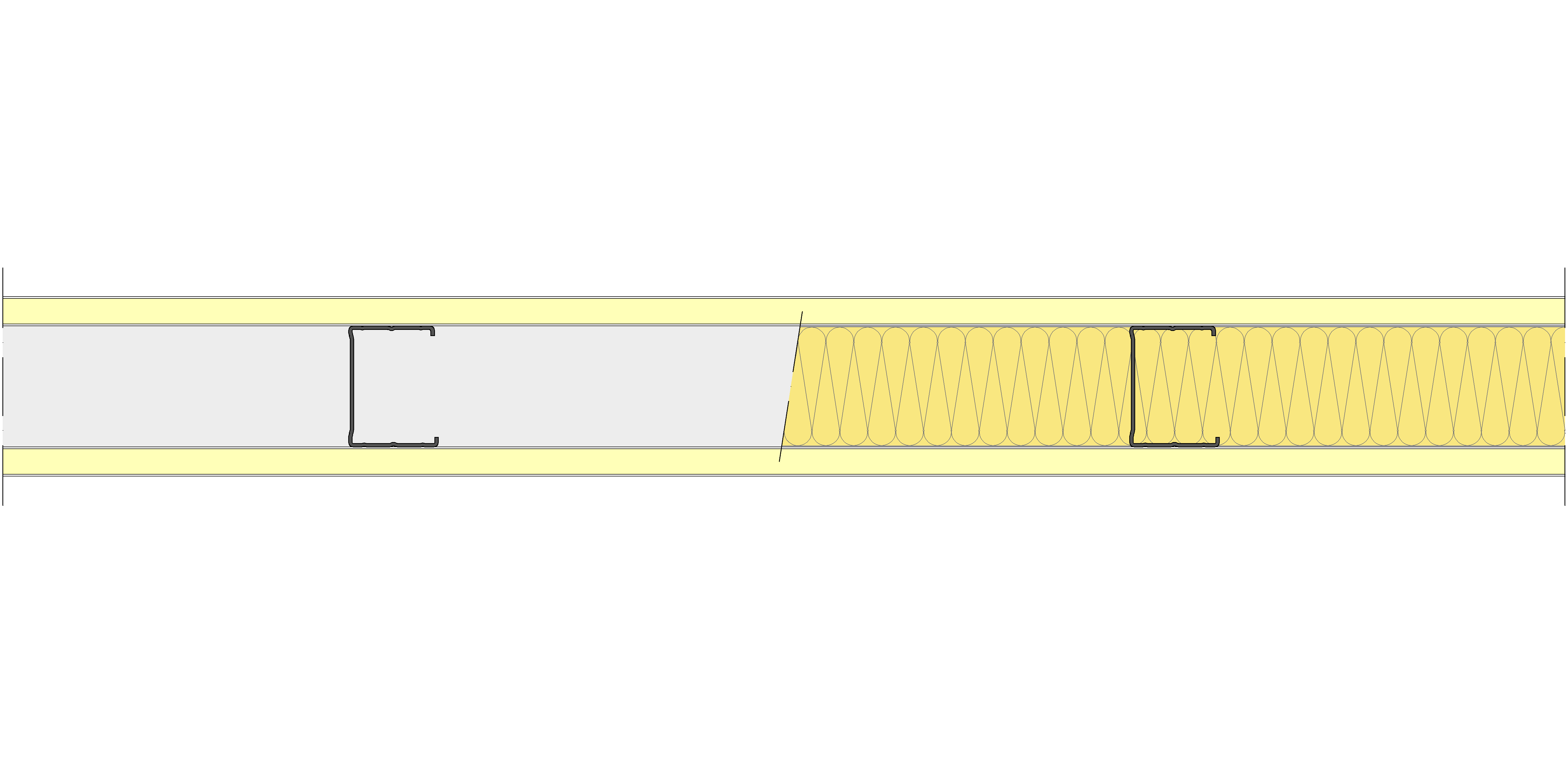 Tabique Pladur® 92/400 (62-45) 2I MW