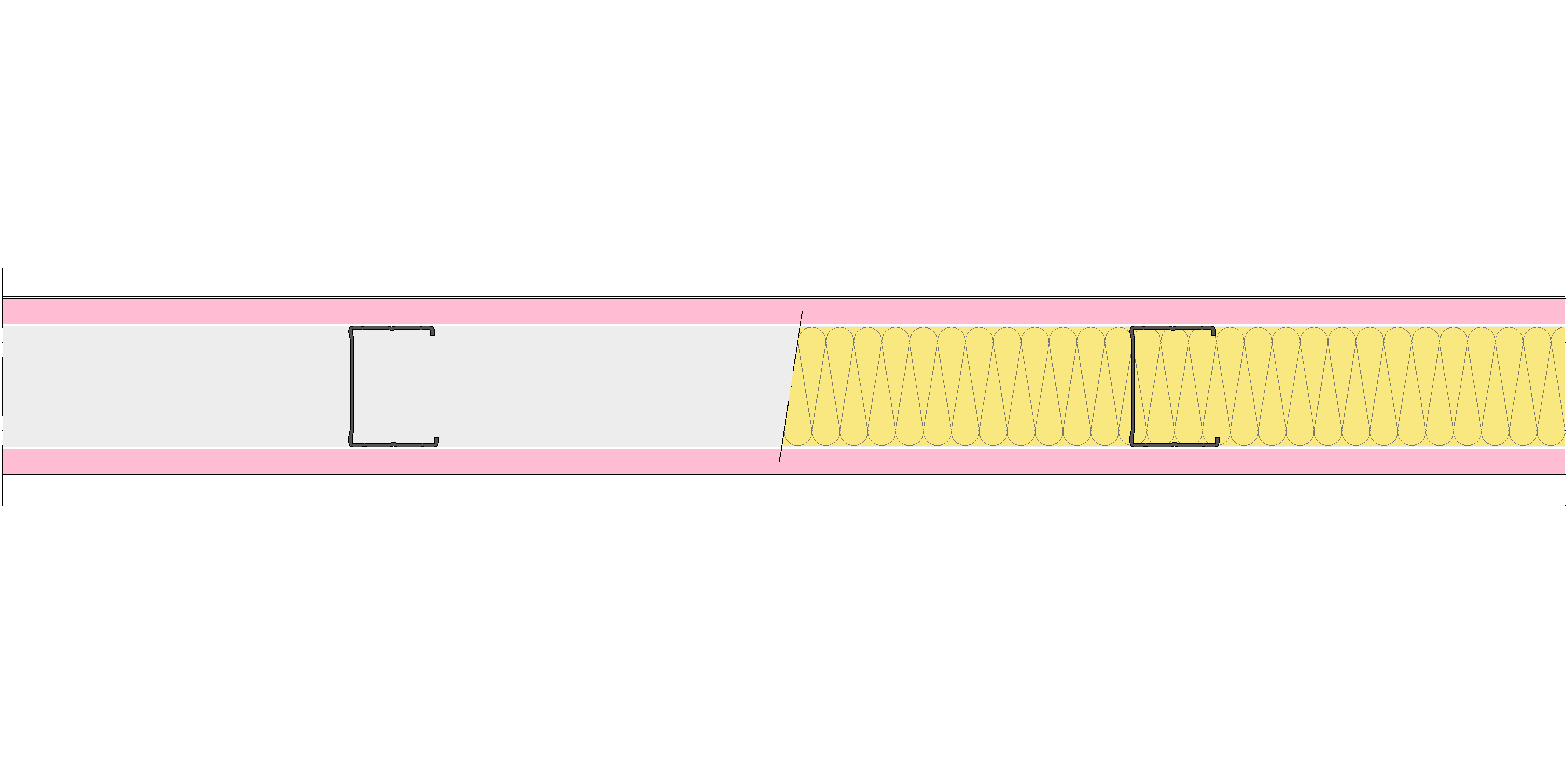 Tabique Pladur® 92/400 (62-45) 2F MW