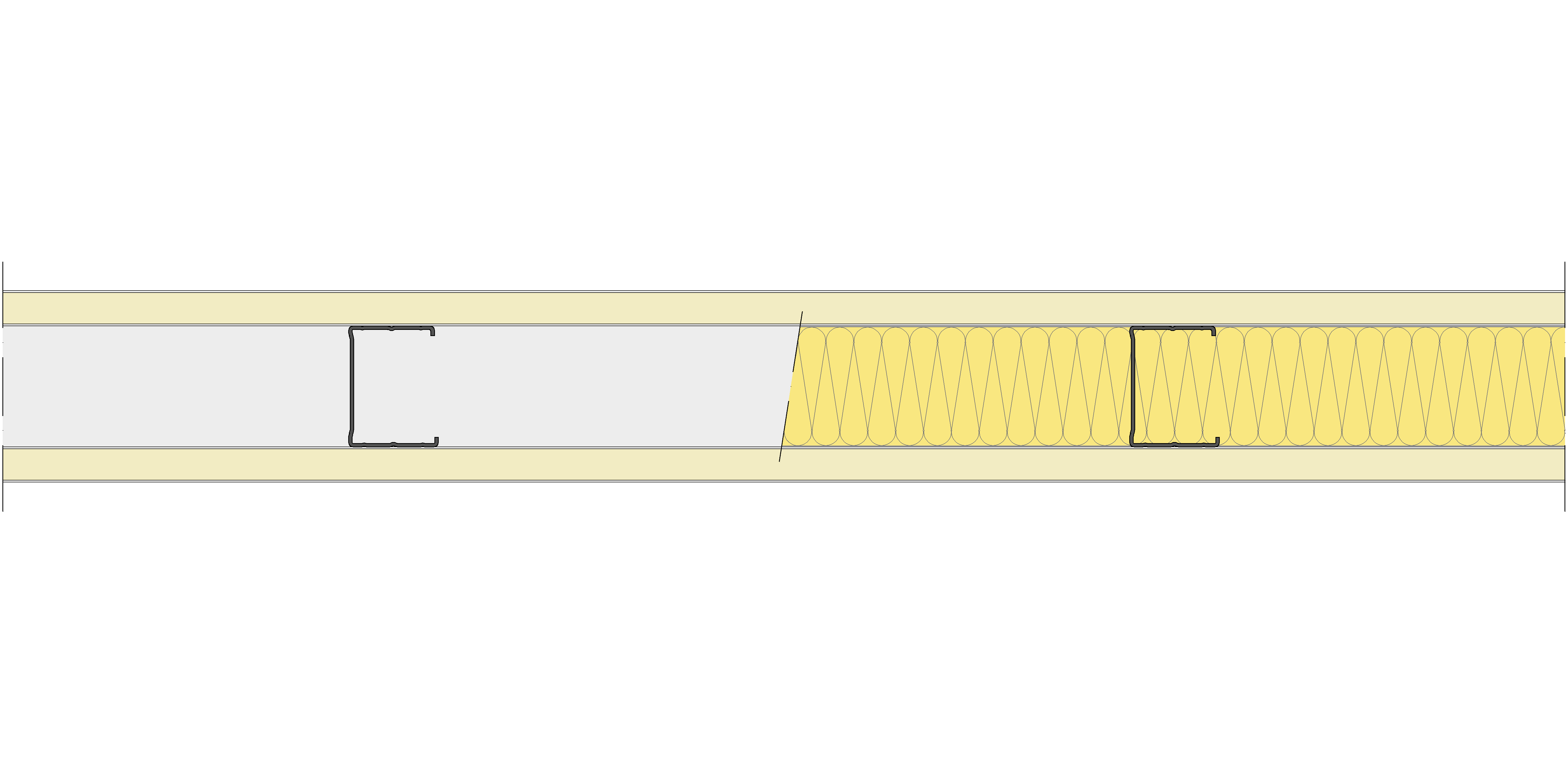 Tabique Pladur® 98/400 (62-45) 2N MW