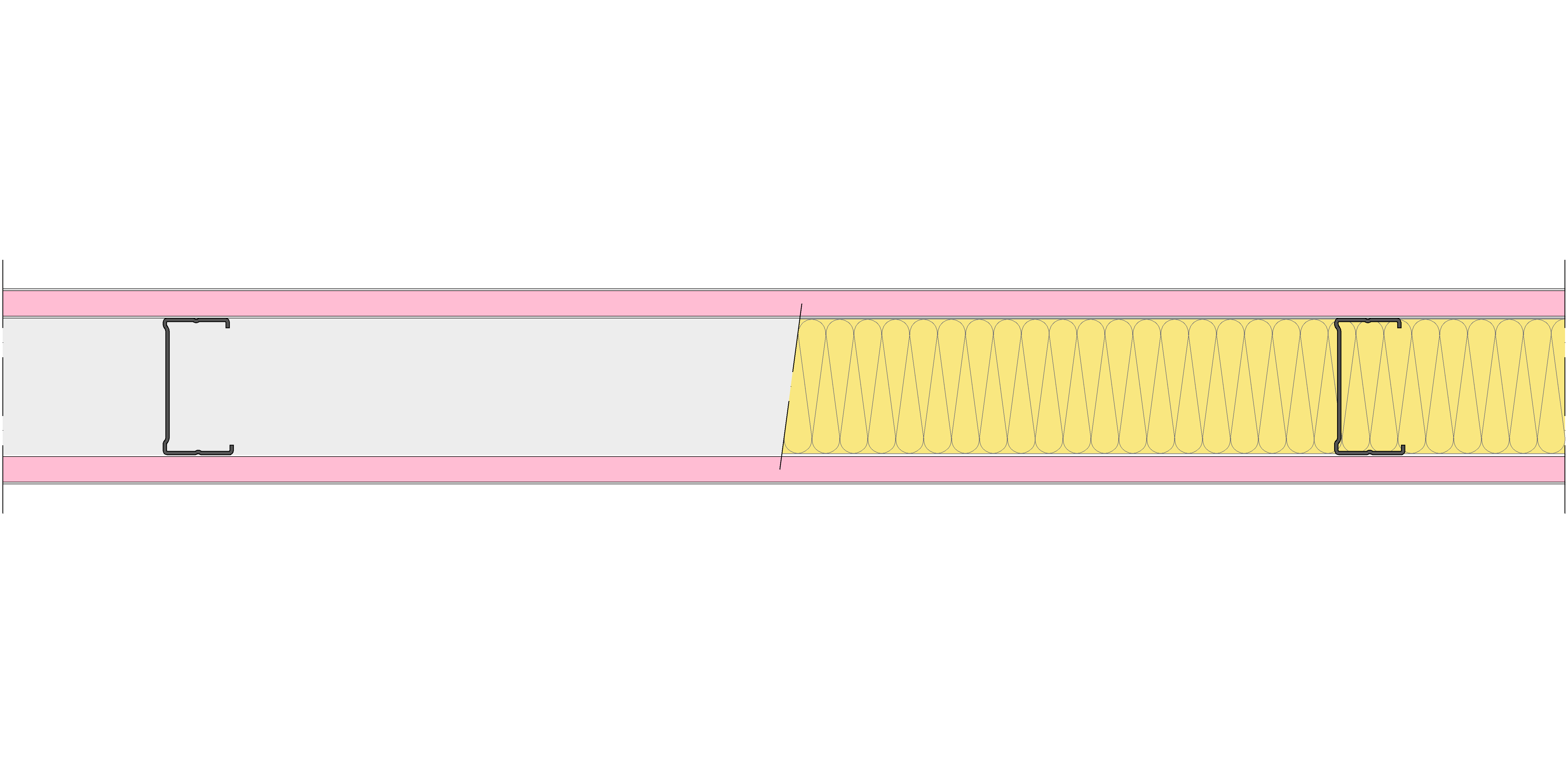Tabique Pladur® 100/600 (70-35) 2F MW