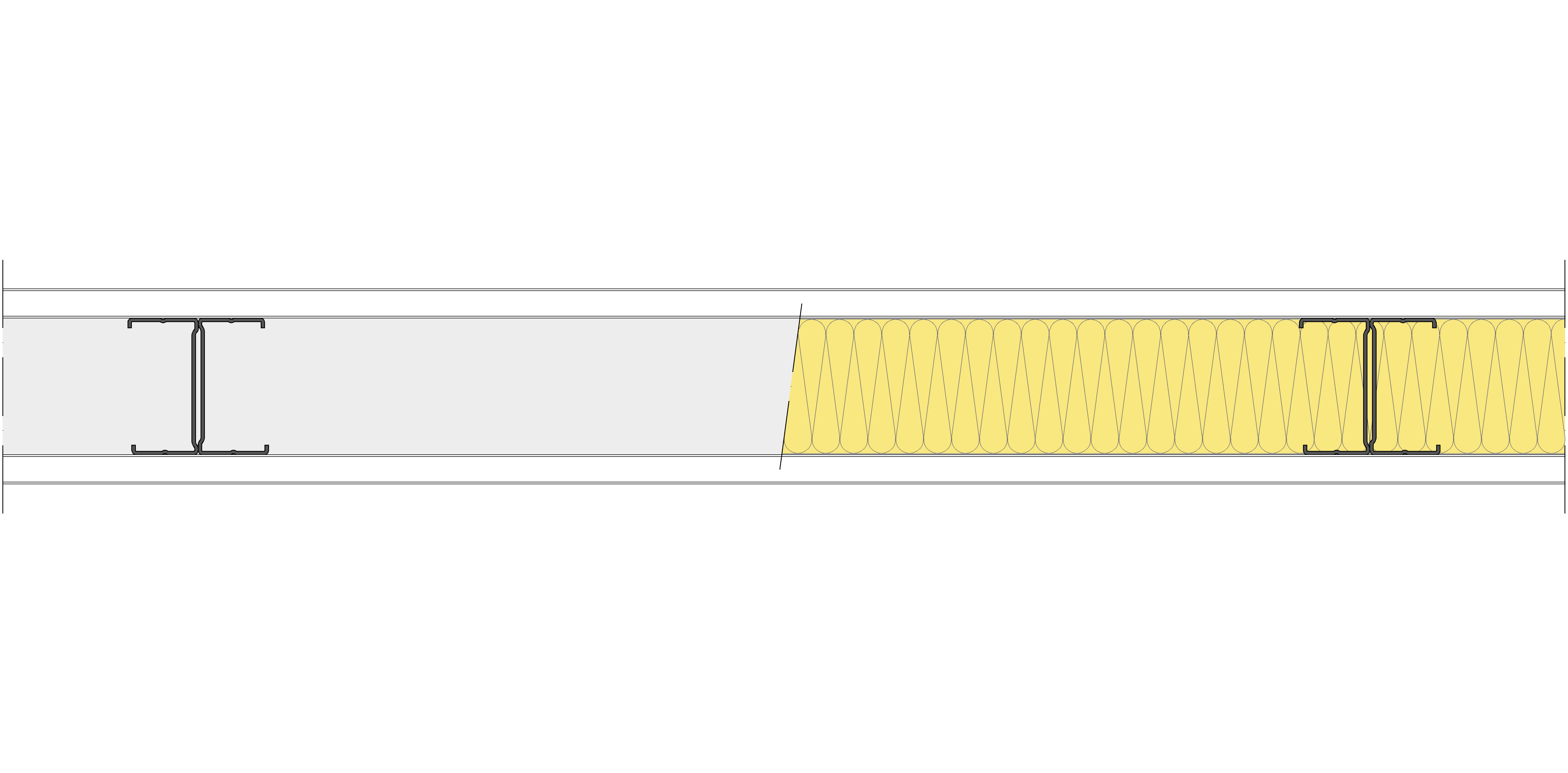 Tabique Pladur® 100/600 (70-35H) 2N A1 MW