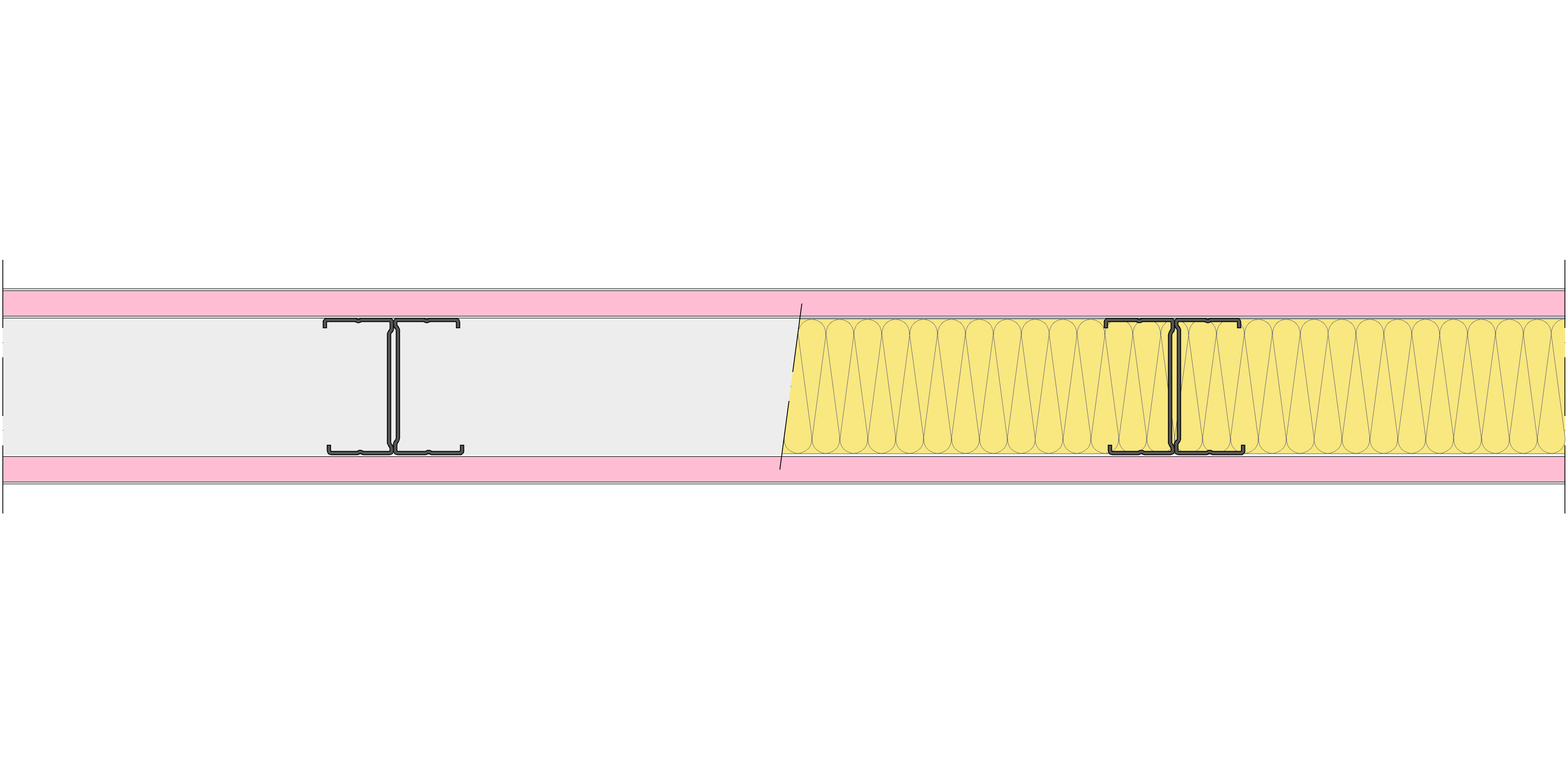 Tabique Pladur® 100/400 (70-35H) 2F MW