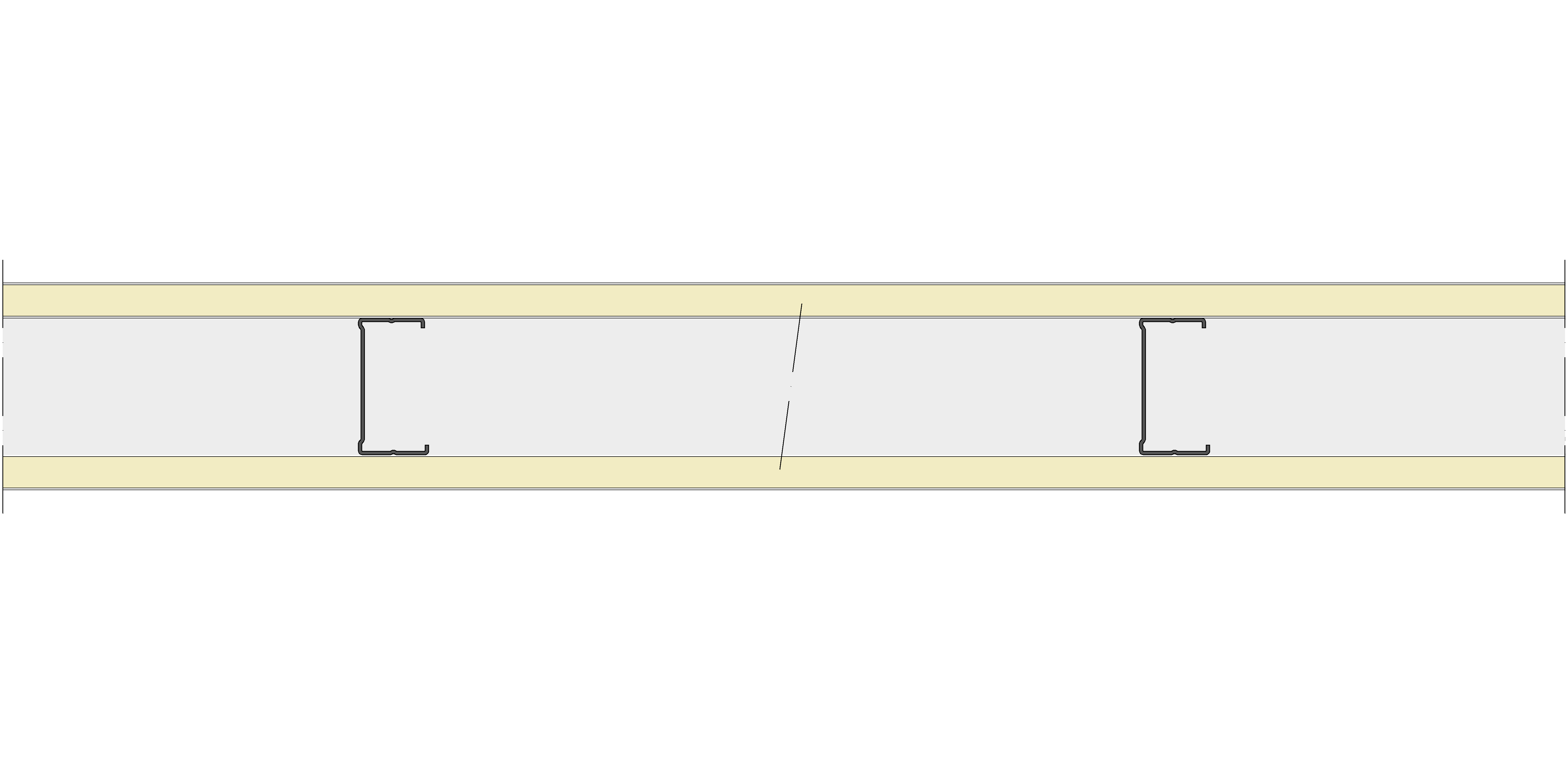 Tabique Pladur® 106/400 (70-35) 2N MW