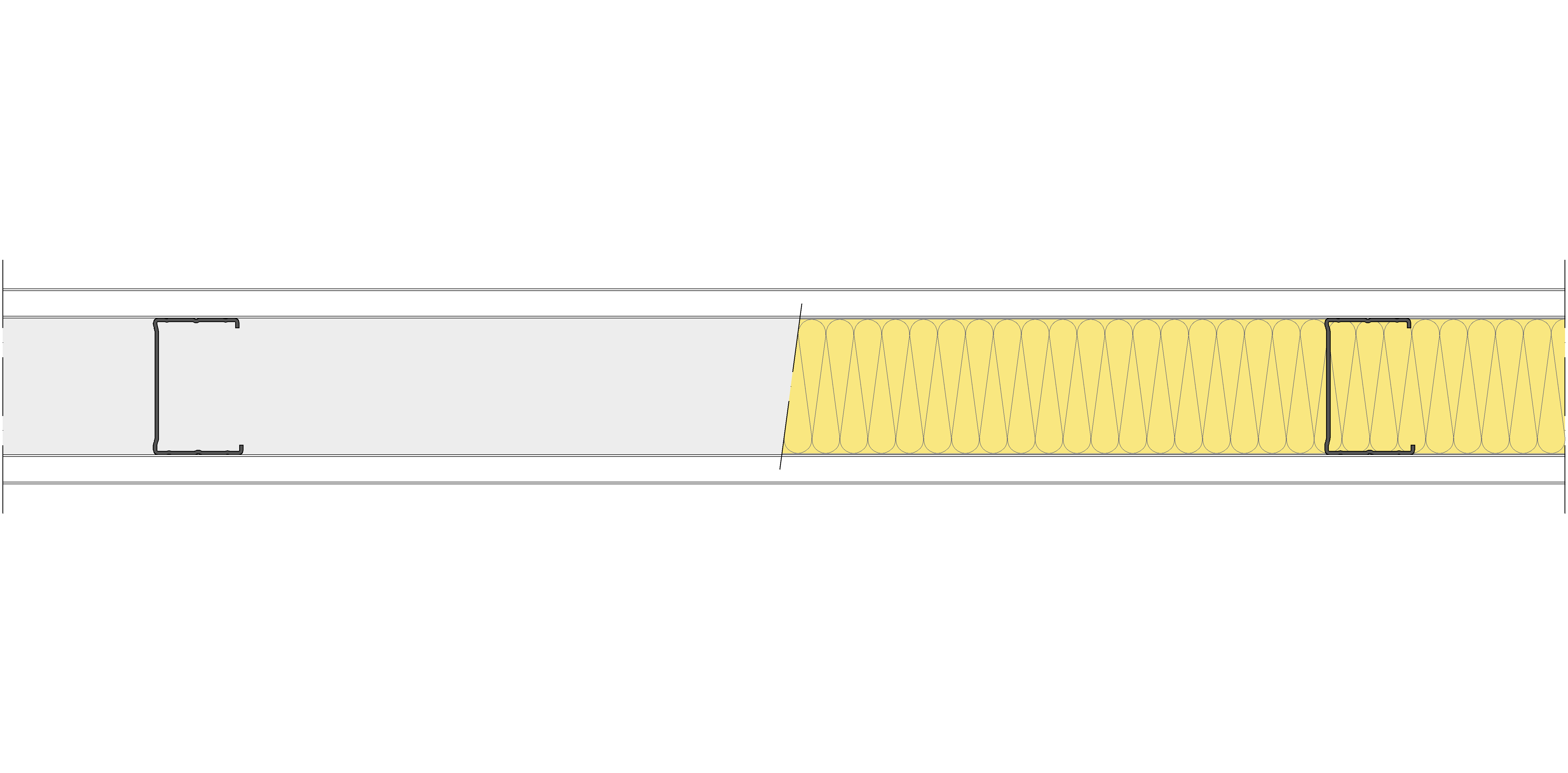 Tabique Pladur® 100/600 (70-45) 2N A1 MW