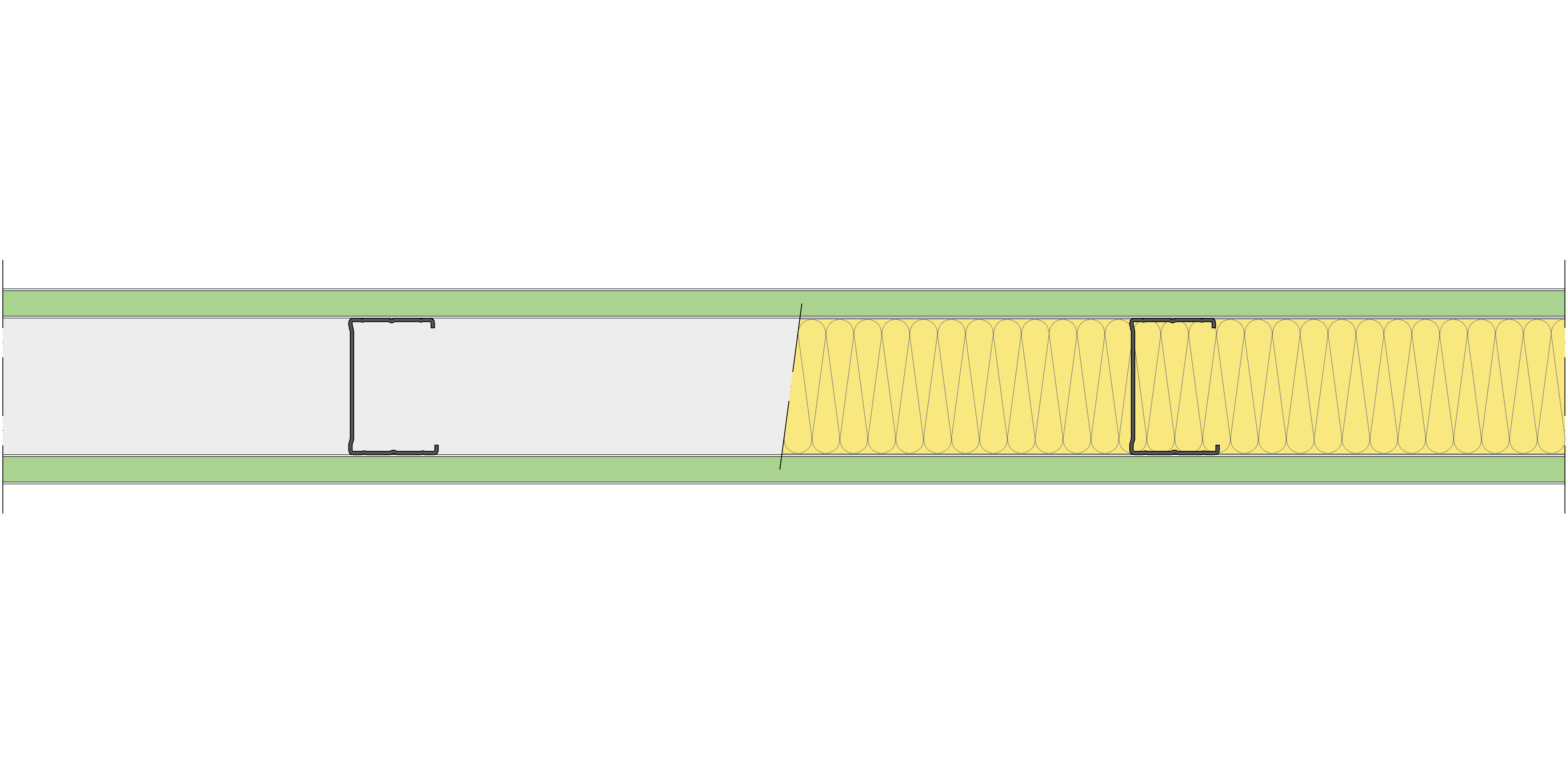 Tabique Pladur® 100/400 (70-45) 2H1 MW