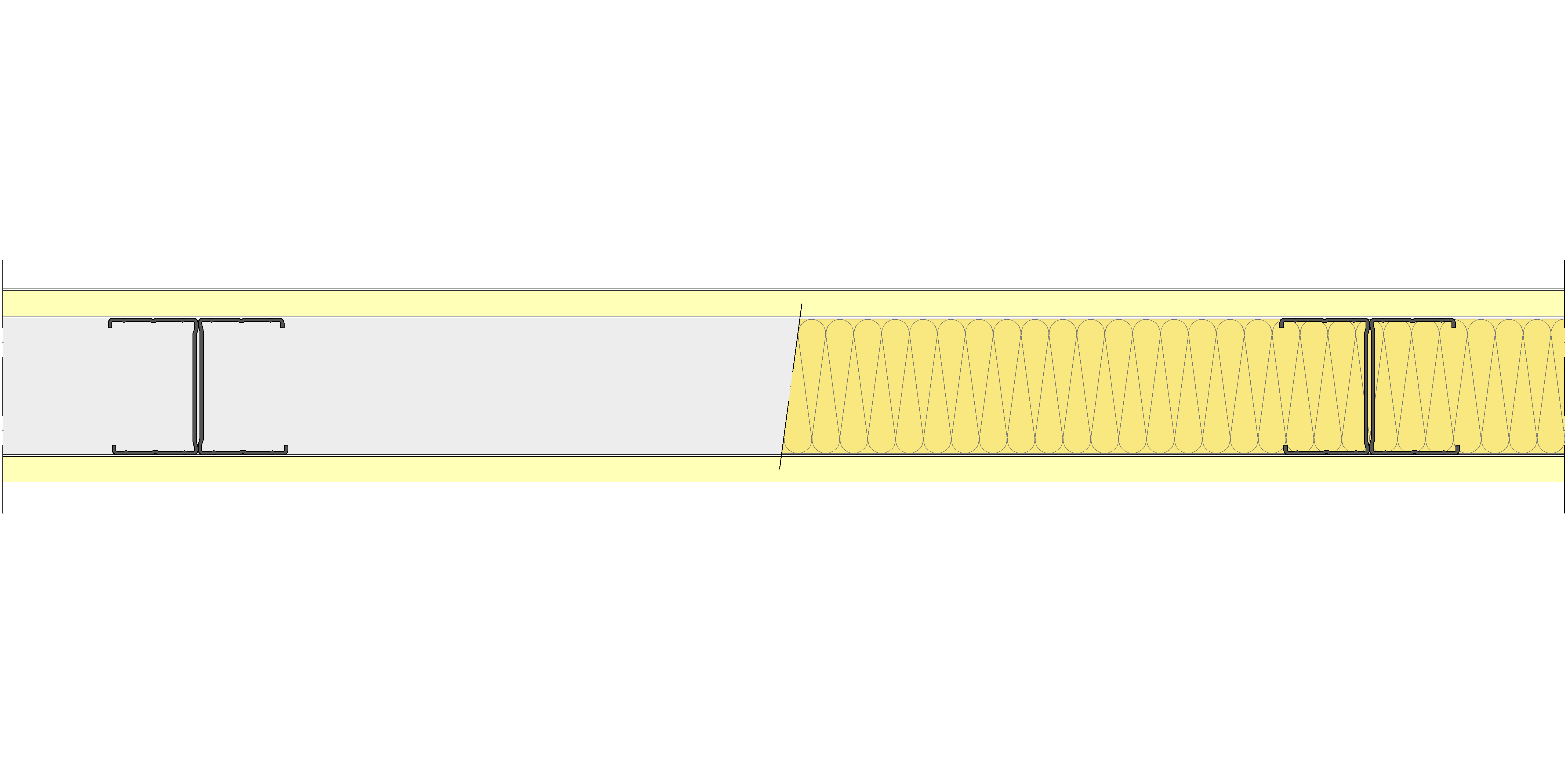 Tabique Pladur® 100/600 (70-45H) 2I MW