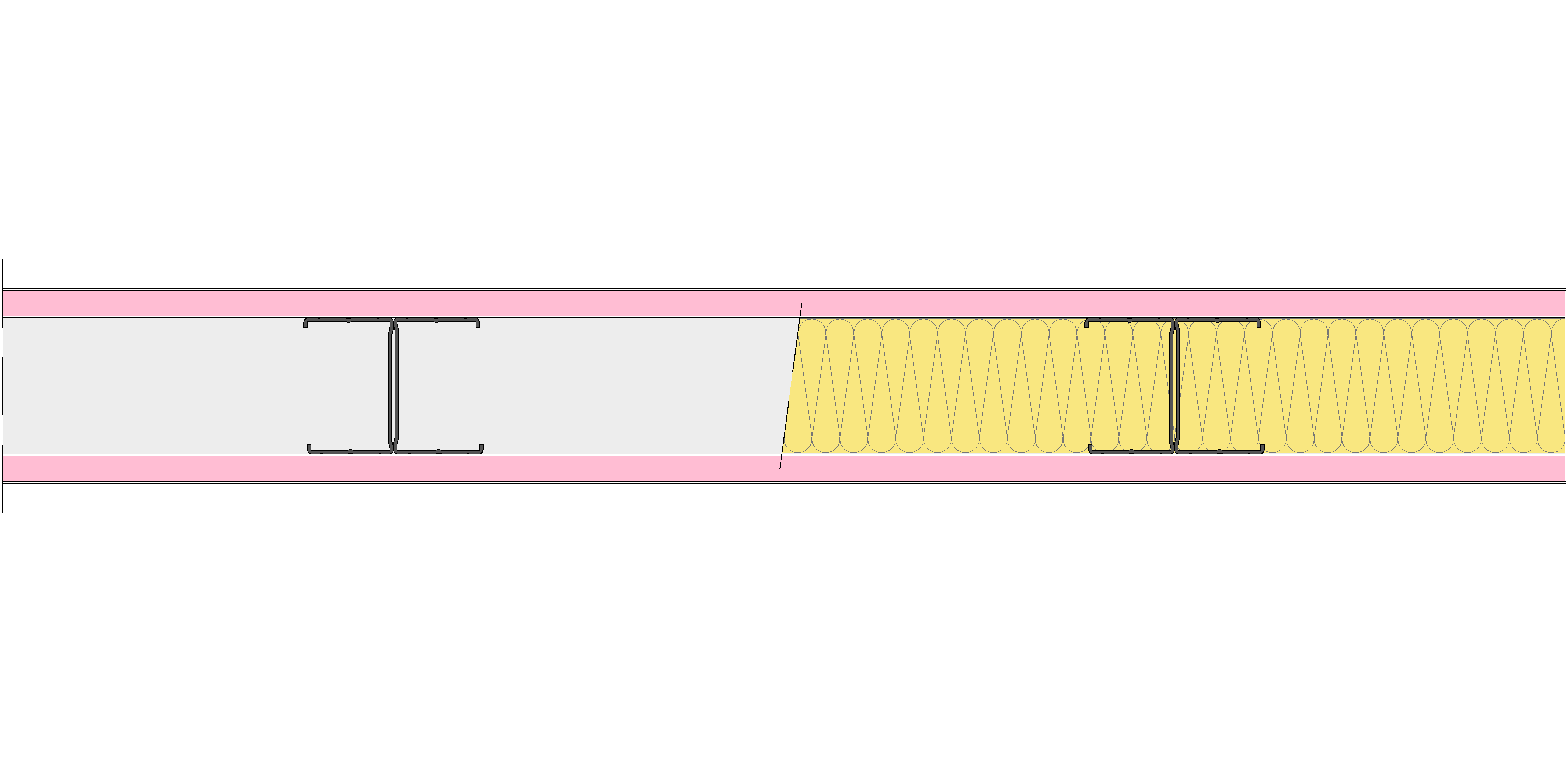 Tabique Pladur® 100/400 (70-45H) 2F MW