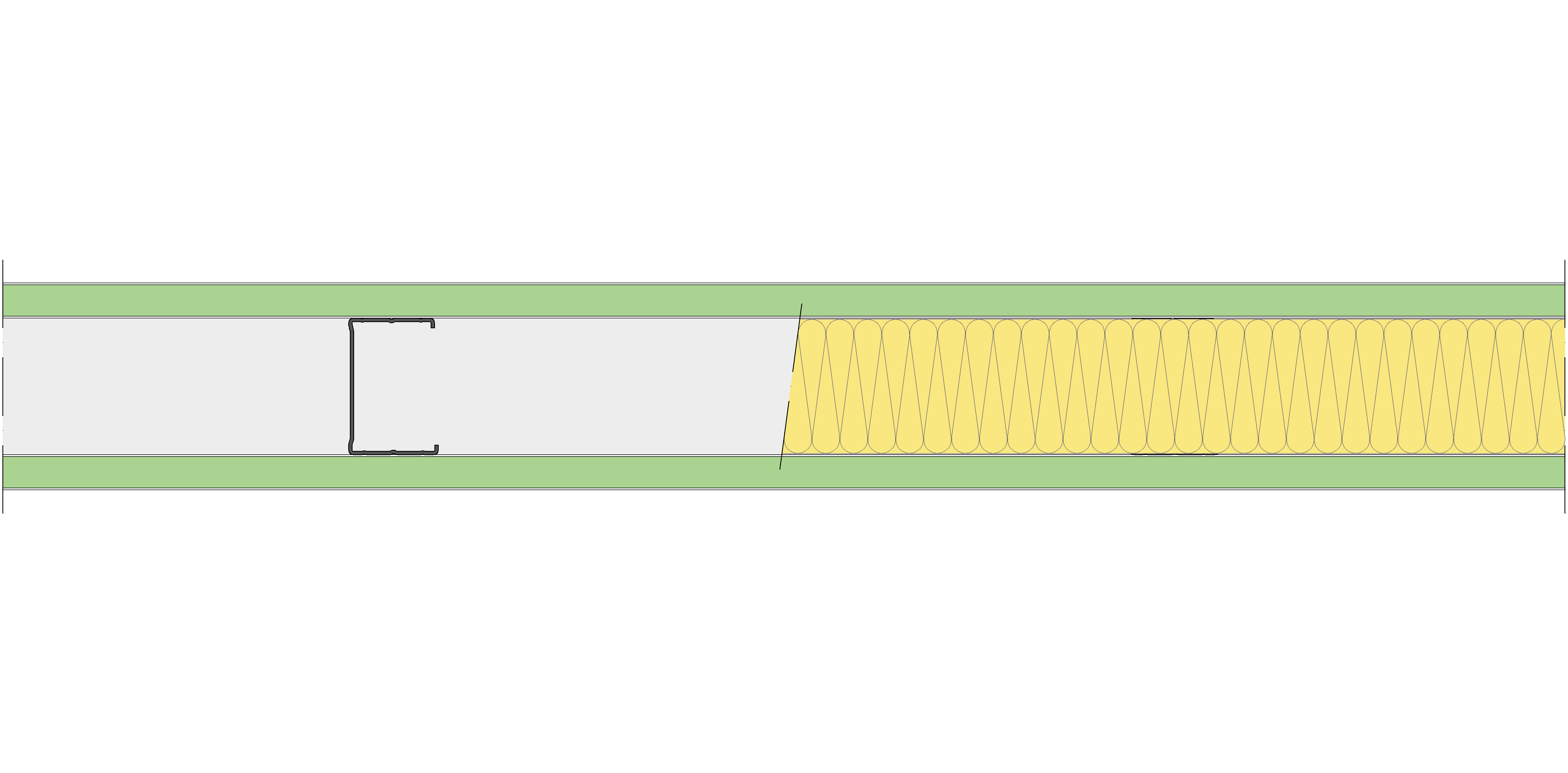 Tabique Pladur® 106/400 (70-45) 2H1 MW