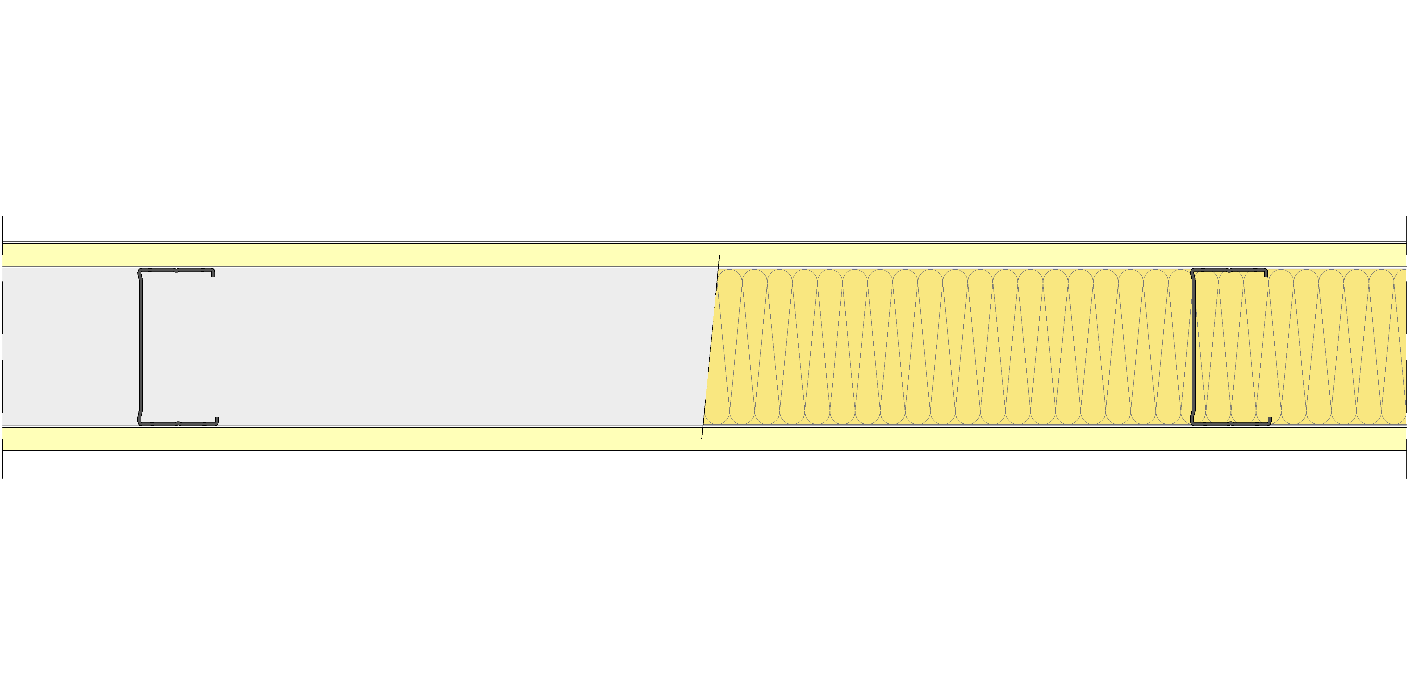 Tabique Pladur® 120/600 (90-45) 2I MW