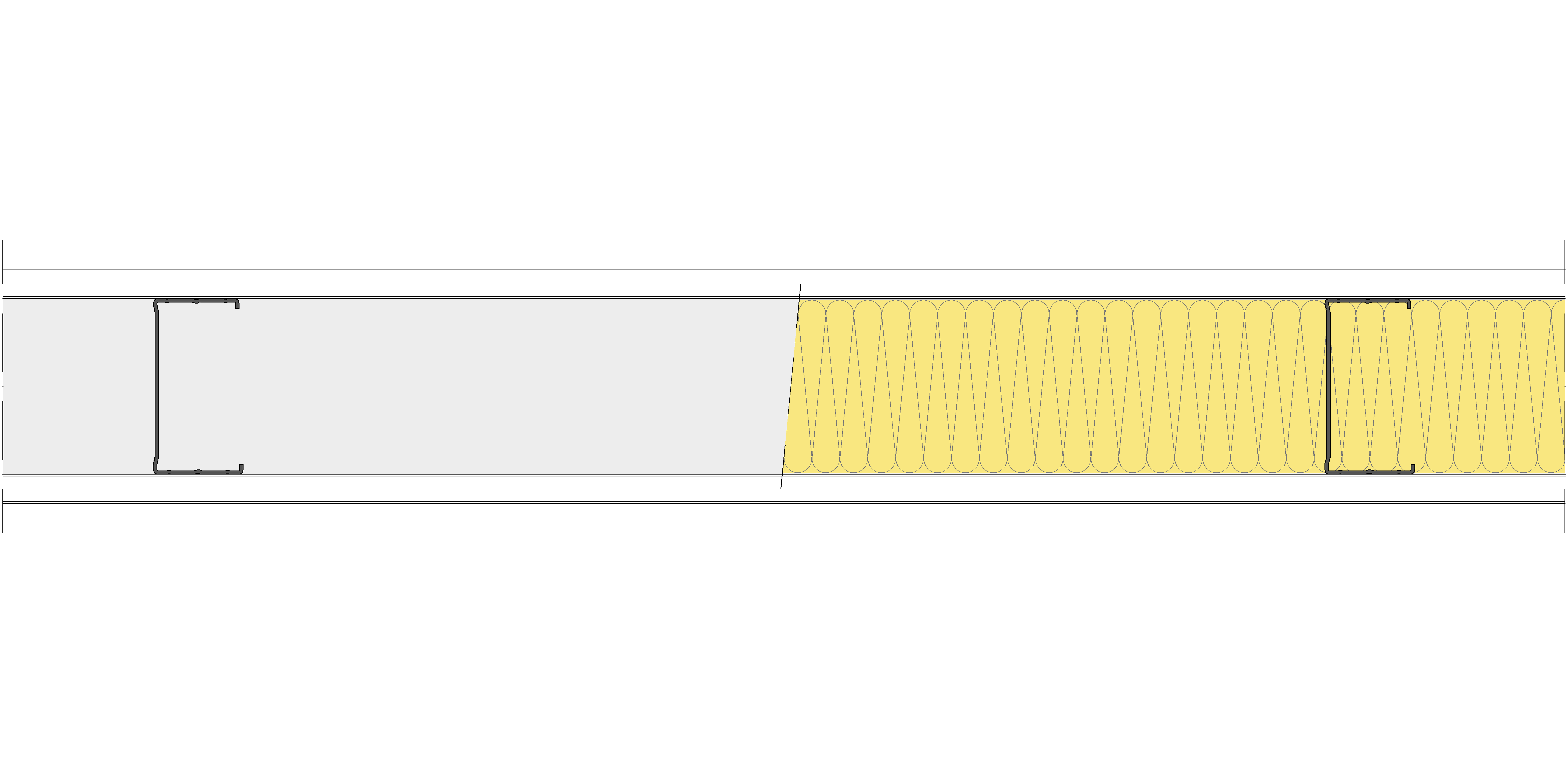 Tabique Pladur® 120/600 (90-45) 2N A1 MW