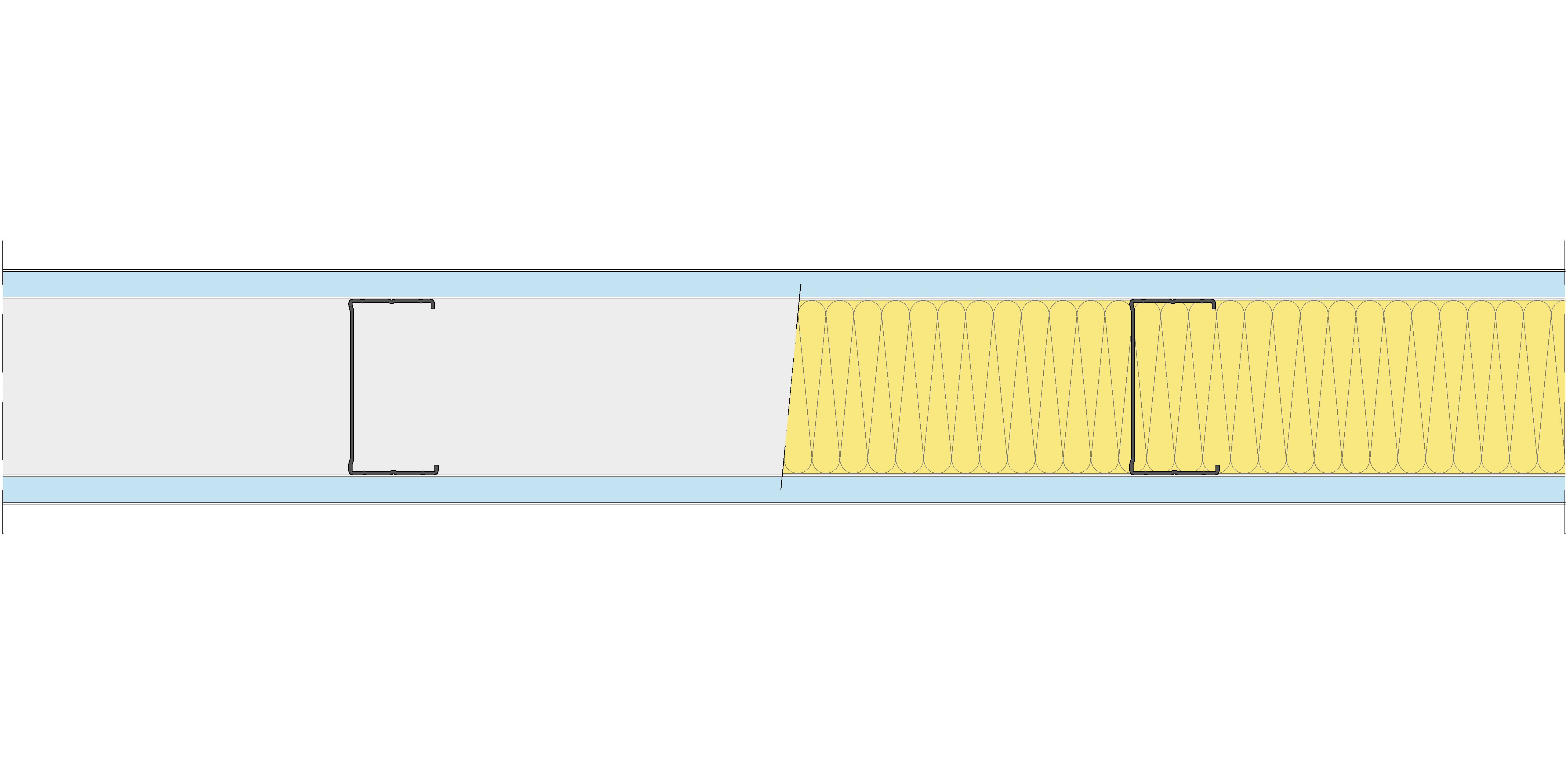 Tabique Pladur® 120/400 (90-45) 2OMNIA MW