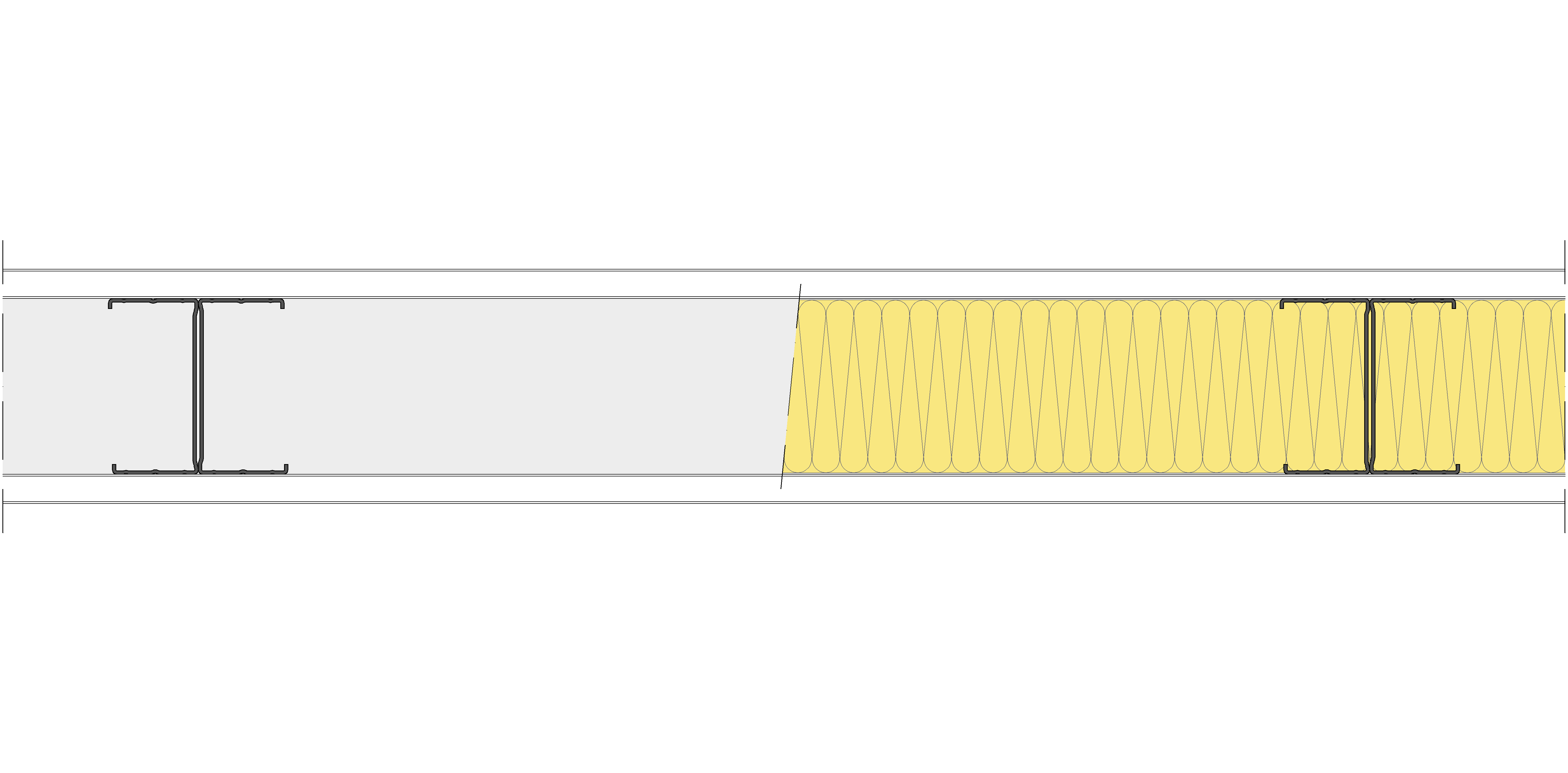 Tabique Pladur® 120/600 (90-45H) 2N A1 MW