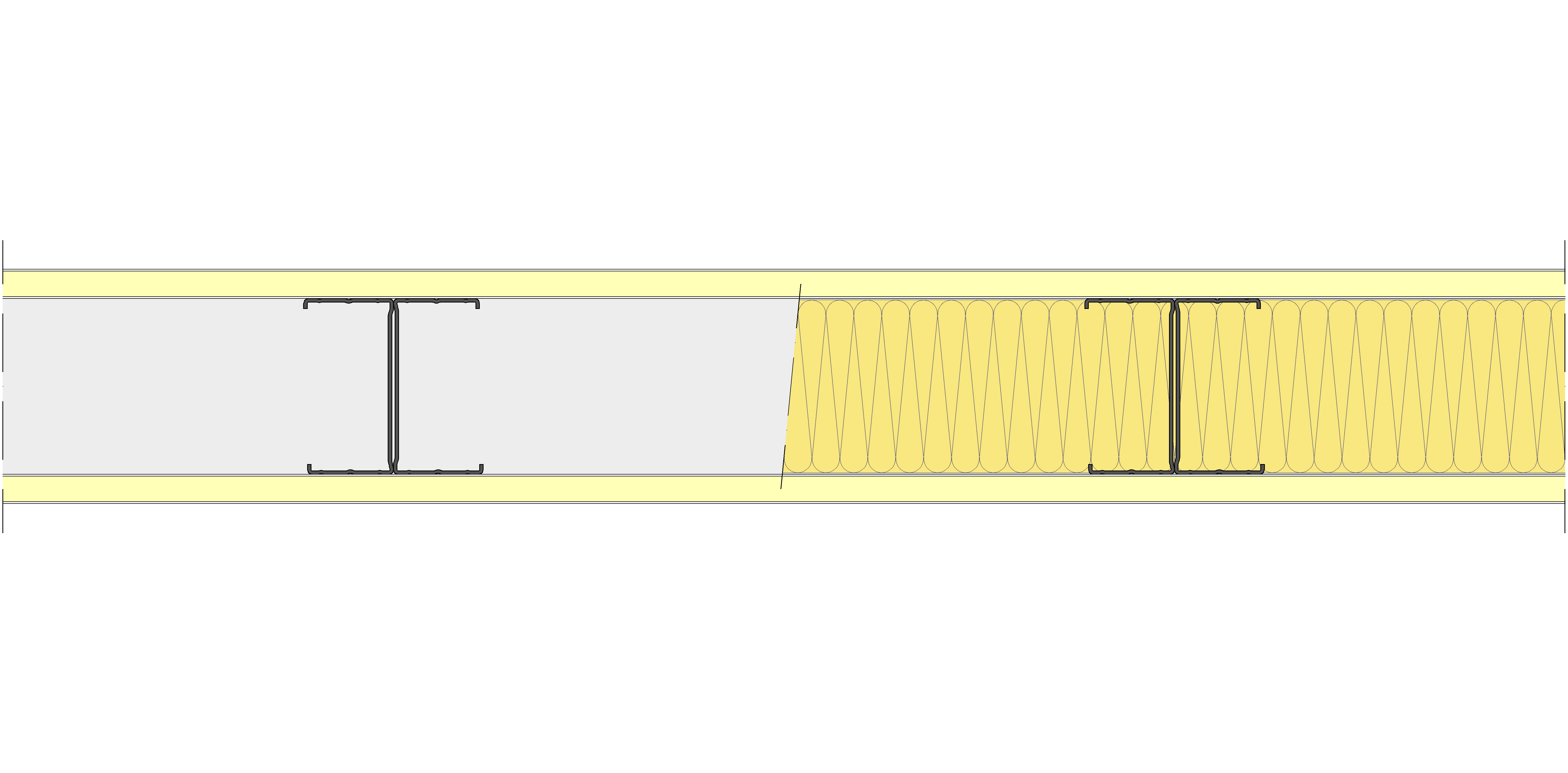 Tabique Pladur® 120/400 (90-45H) 2I MW