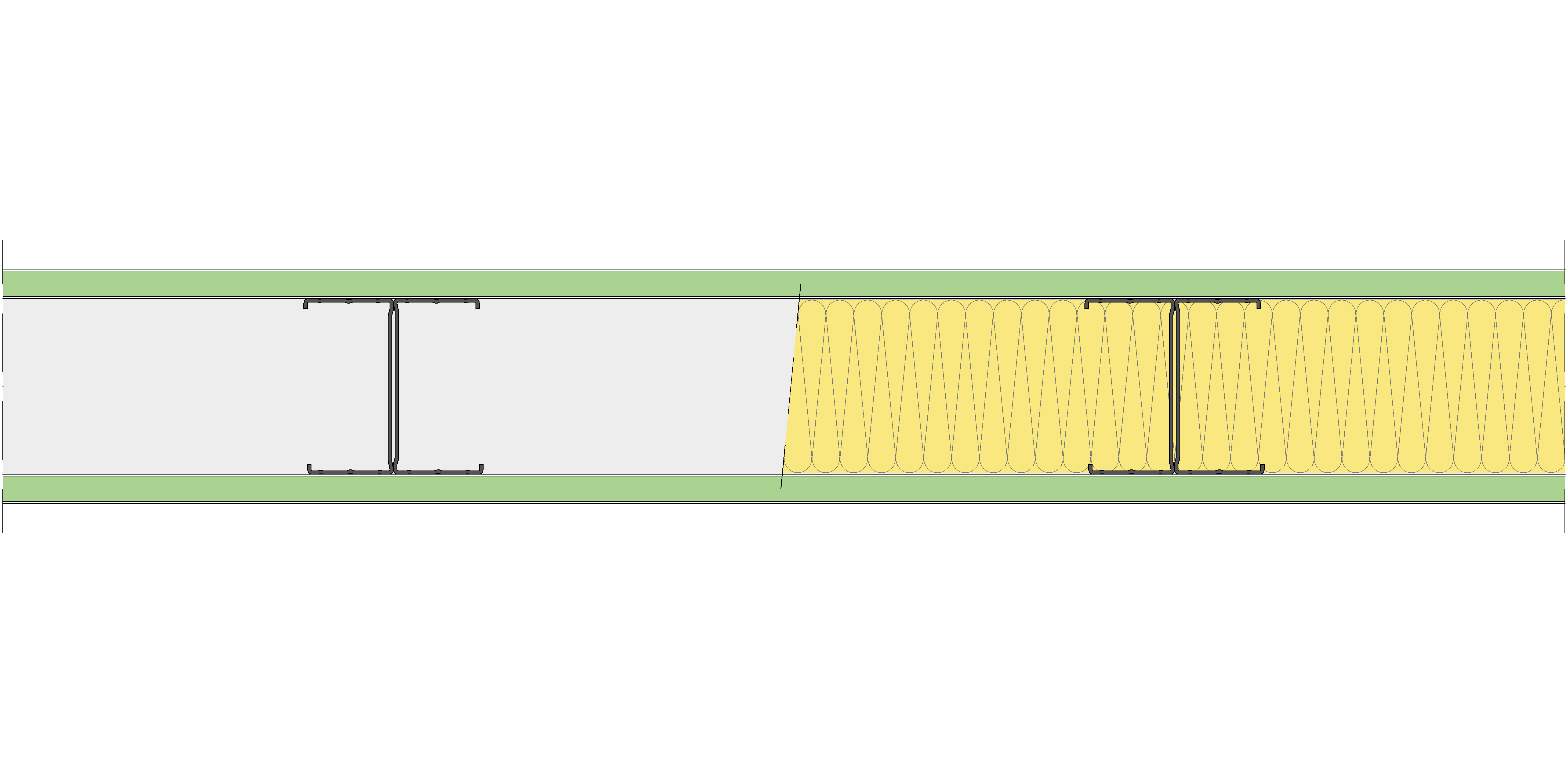 Tabique Pladur® 120/400 (90-45H) 2H1 MW