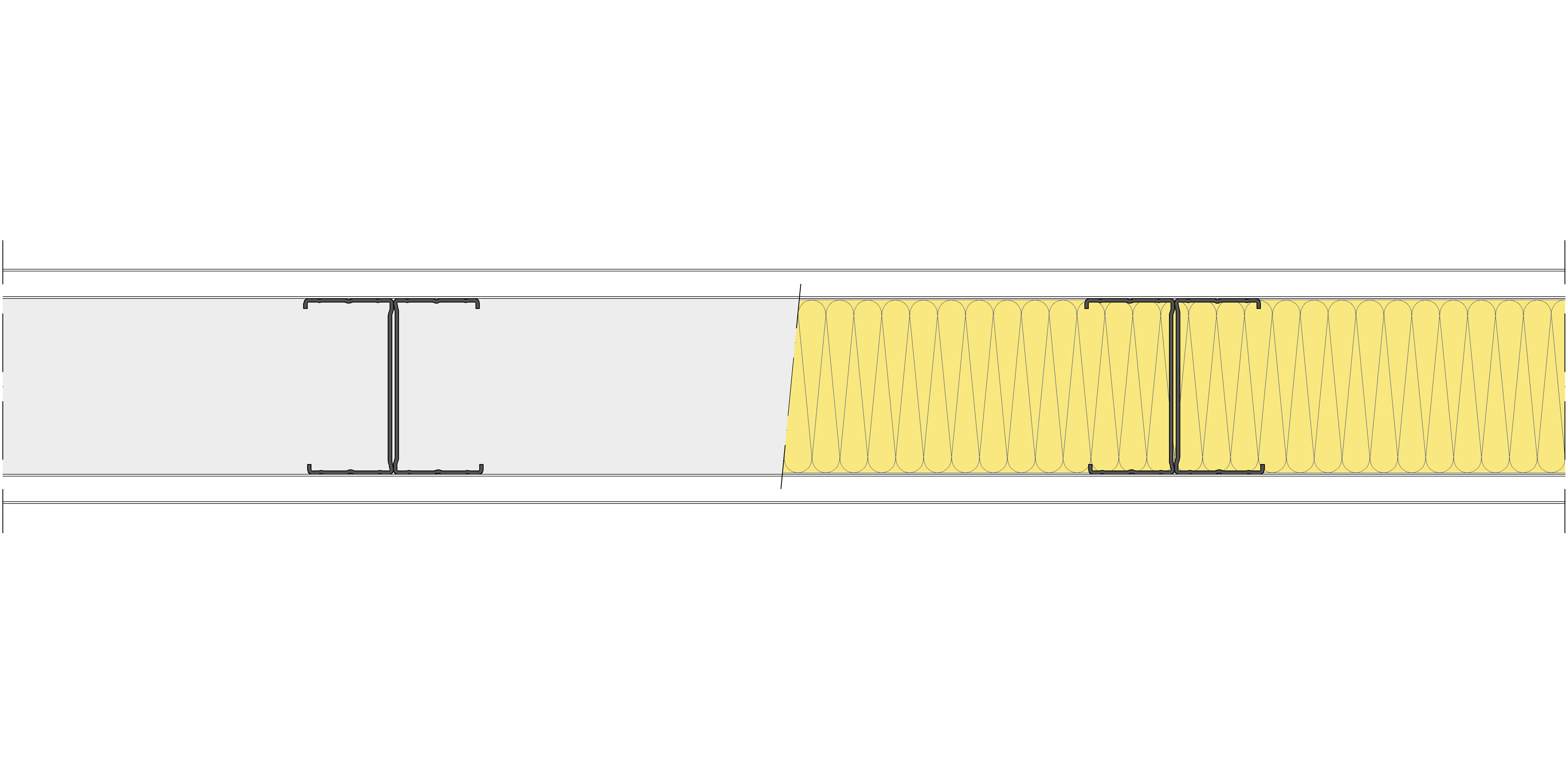 Tabique Pladur® 120/400 (90-45H) 2N A1 MW