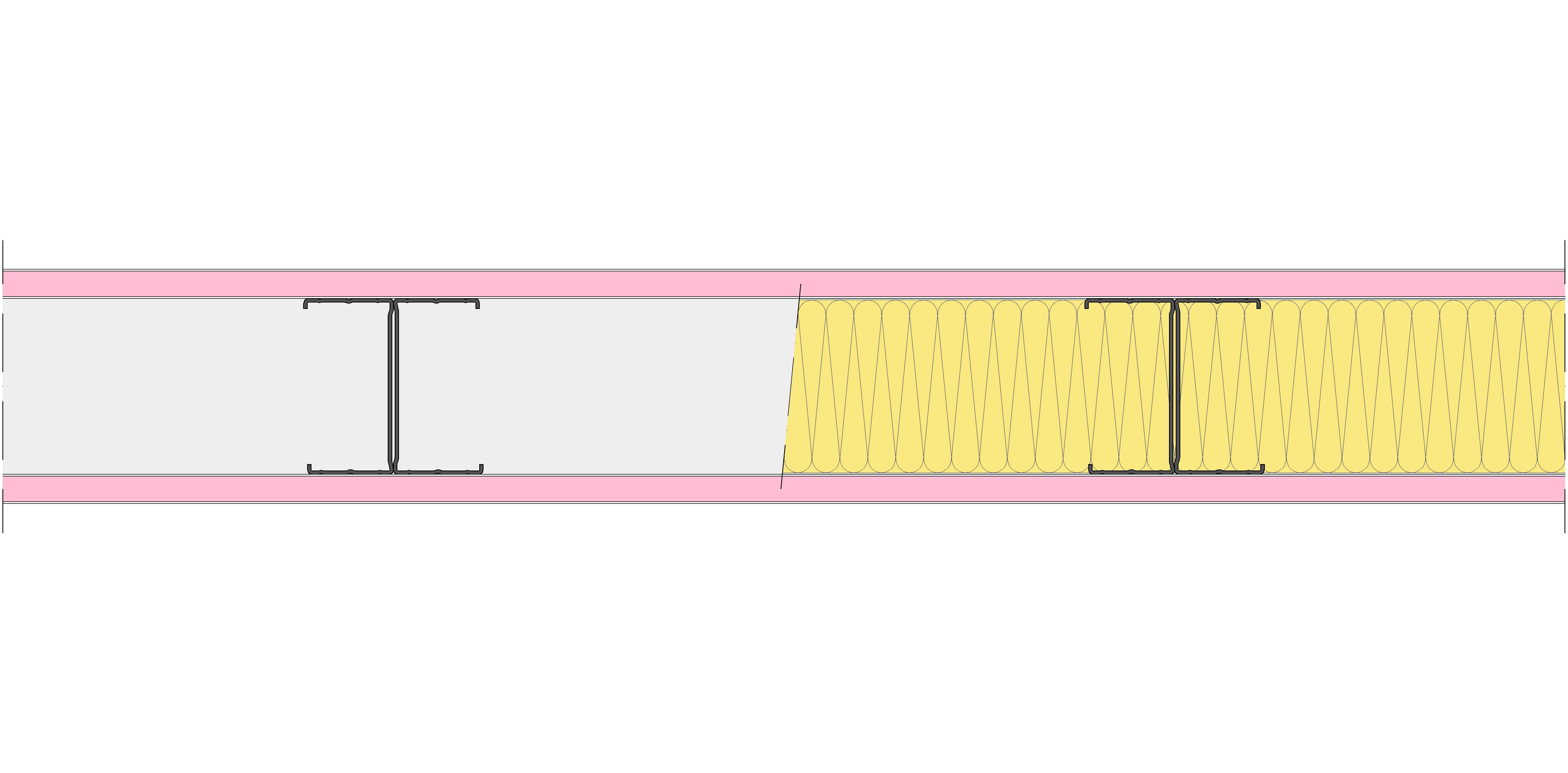 Tabique Pladur® 120/400 (90-45H) 2F MW