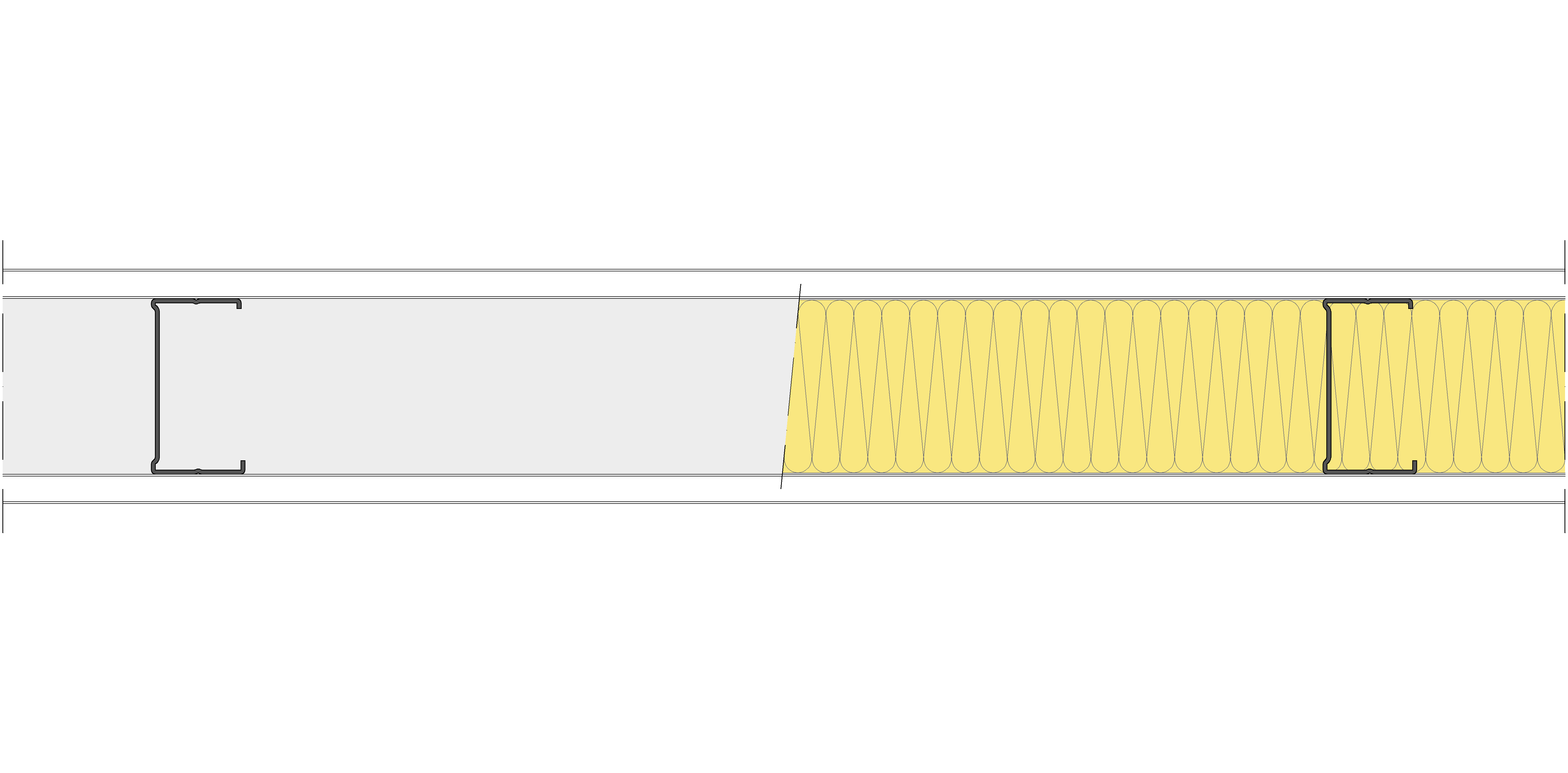 Tabique Pladur® 120/600 (90) 2N A1 MW