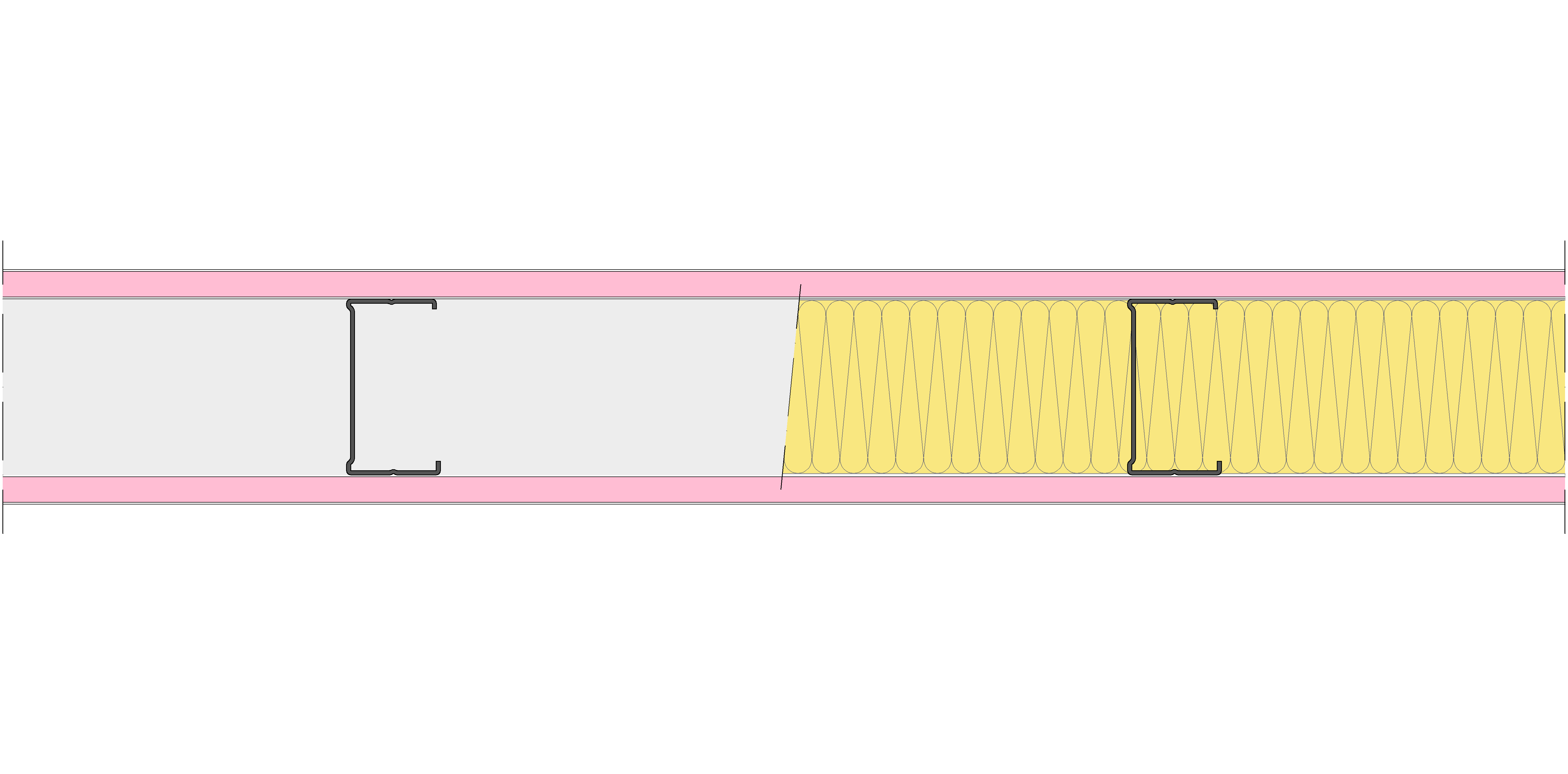 Tabique Pladur® 120/400 (90) 2F MW