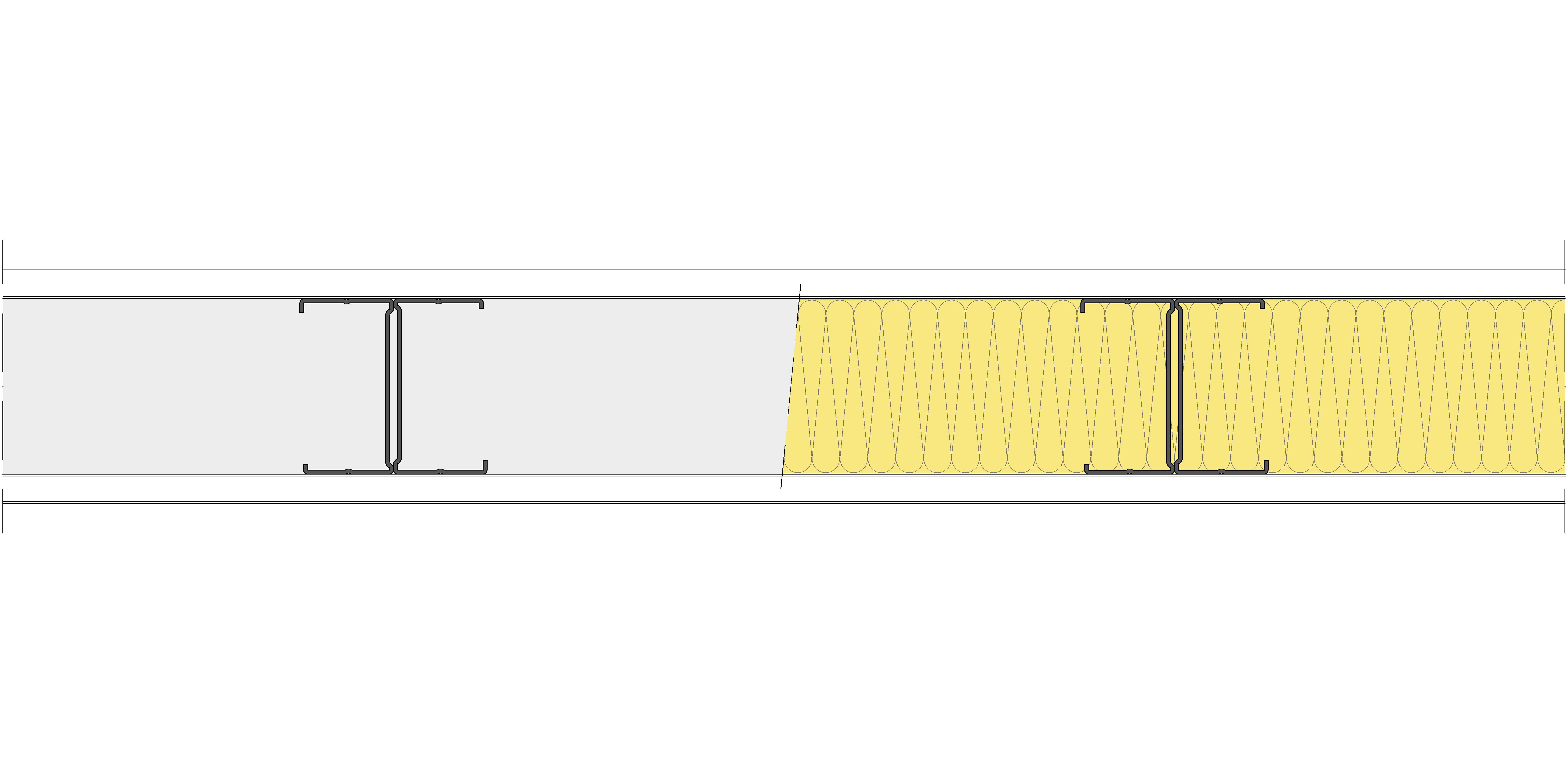 Tabique Pladur® 120/400 (90H) 2N A1 MW
