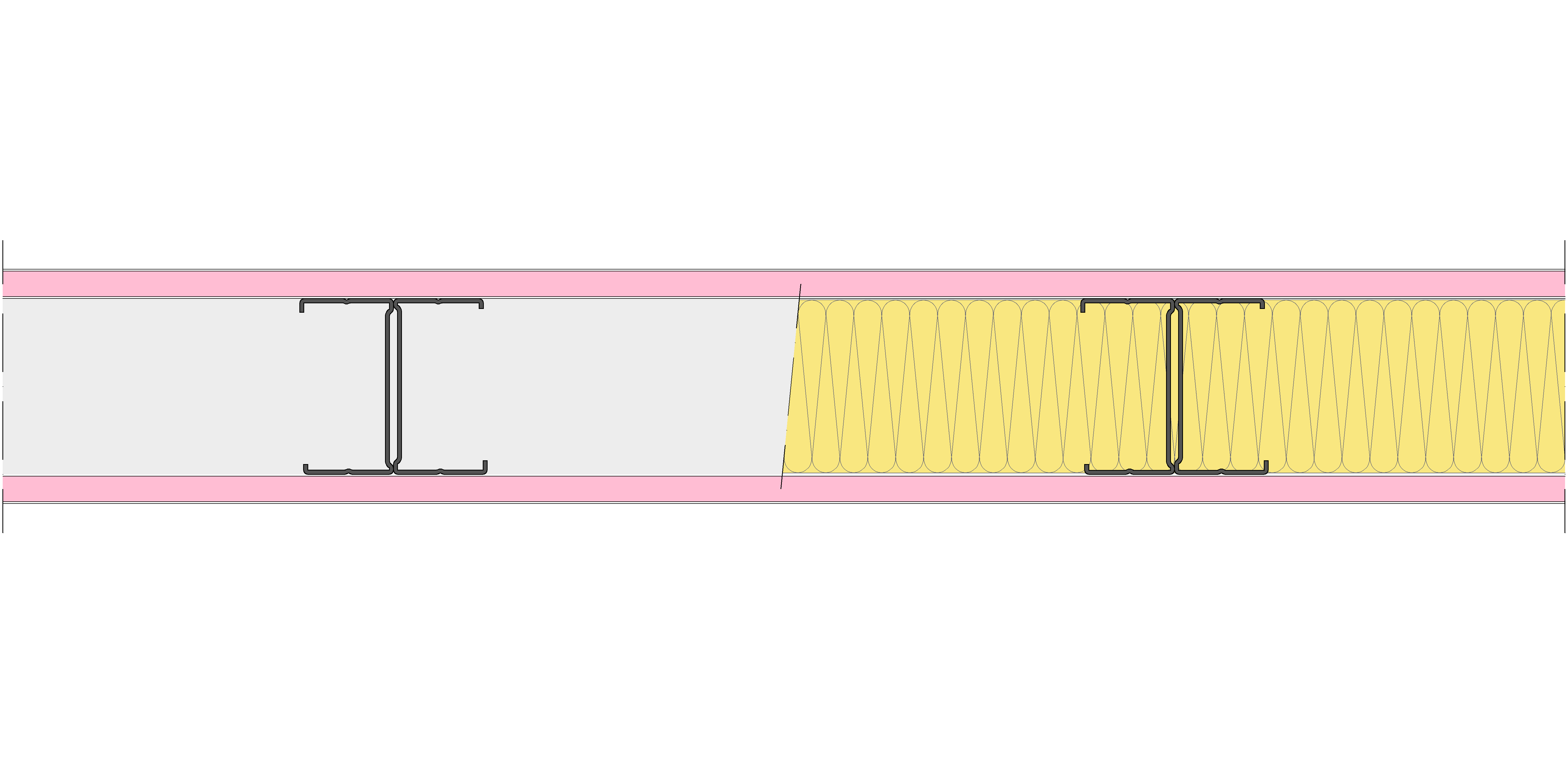 Tabique Pladur® 120/400 (90H) 2F MW